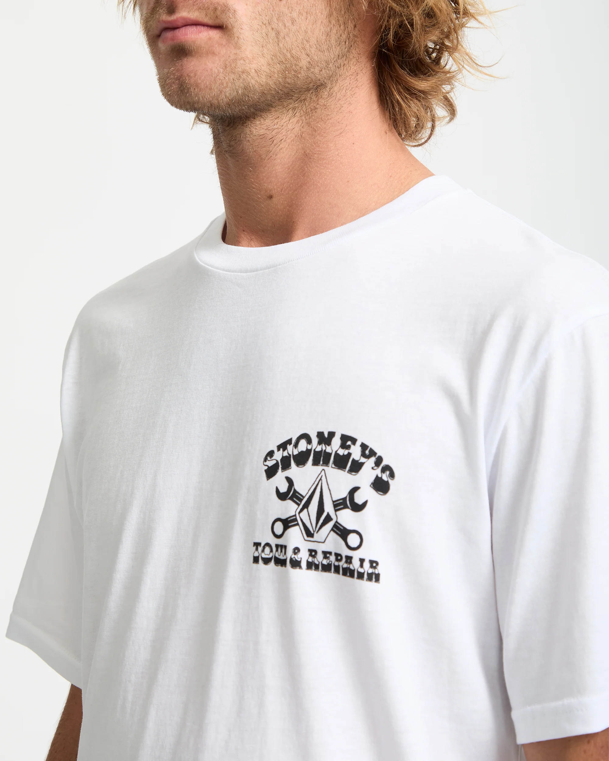 Stoneys T-Shirt - White - Image 3