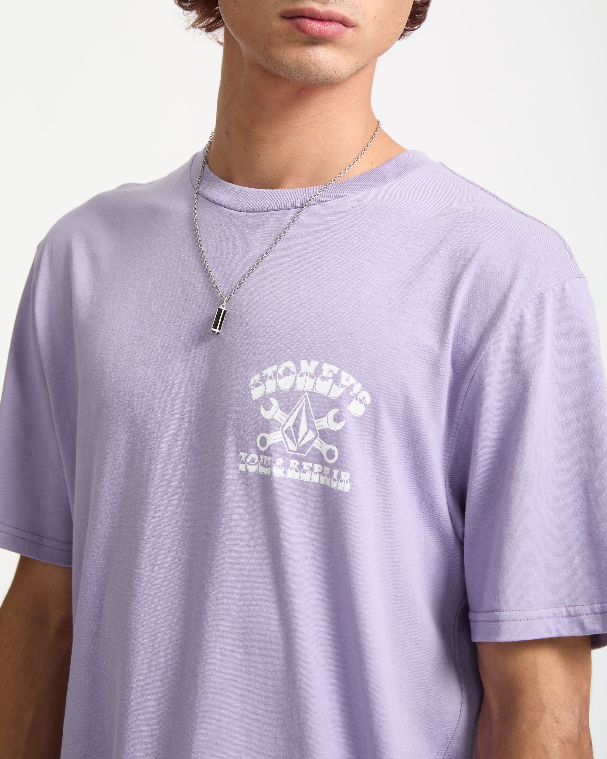 Stoneys T-Shirt - Purple Ash - Image 3