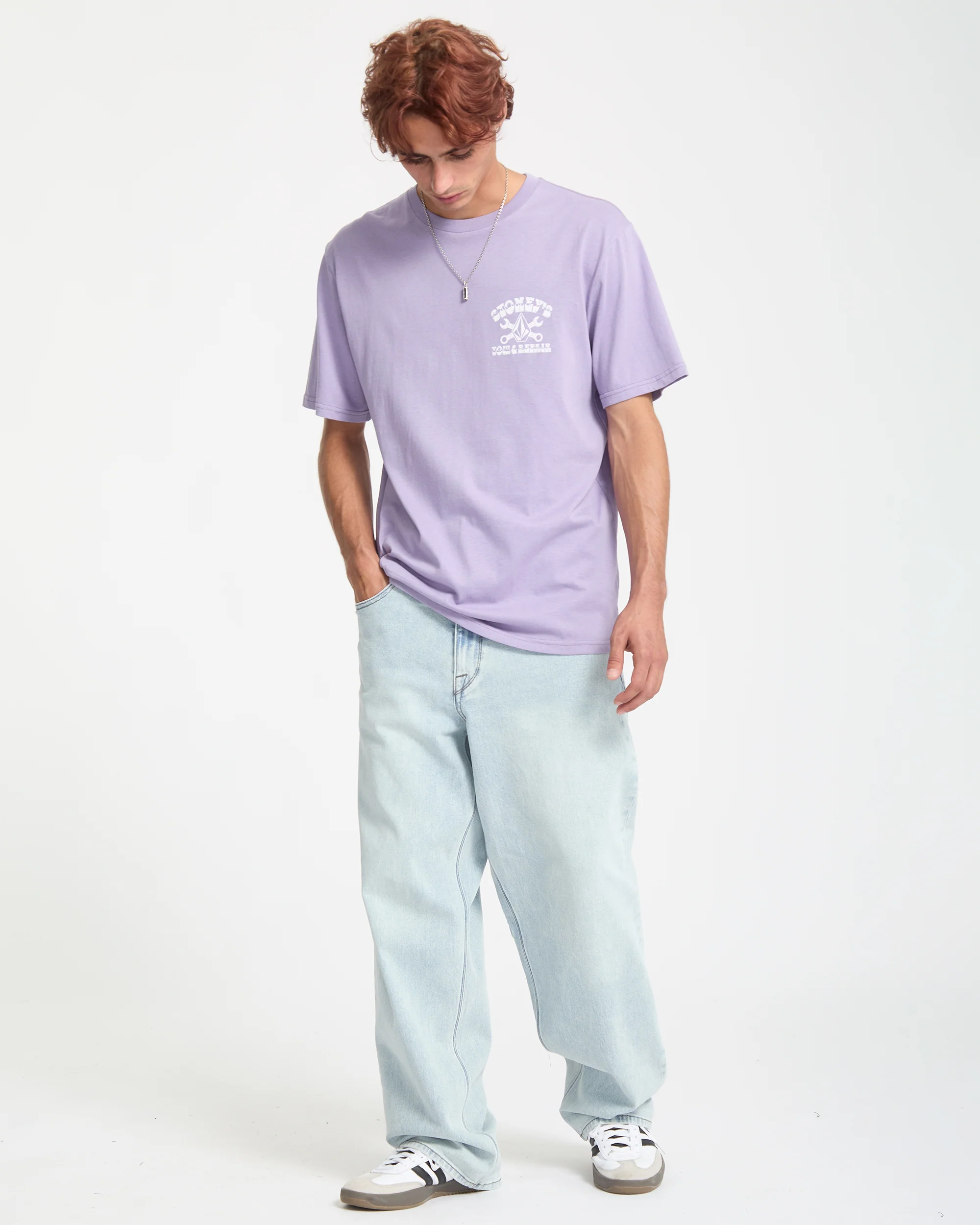 Stoneys T-Shirt - Purple Ash - Image 7