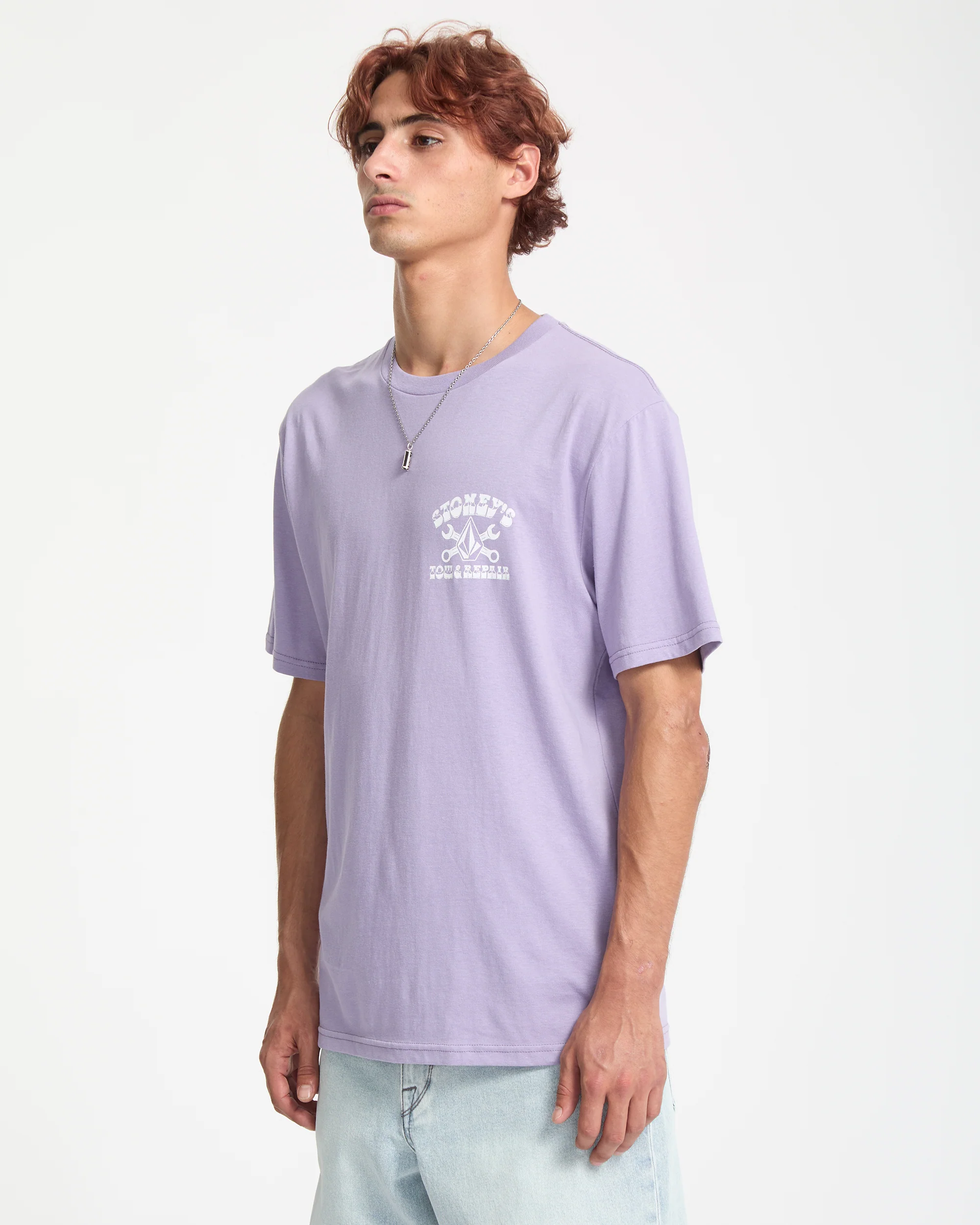 Stoneys T-Shirt - Purple Ash - Image 8