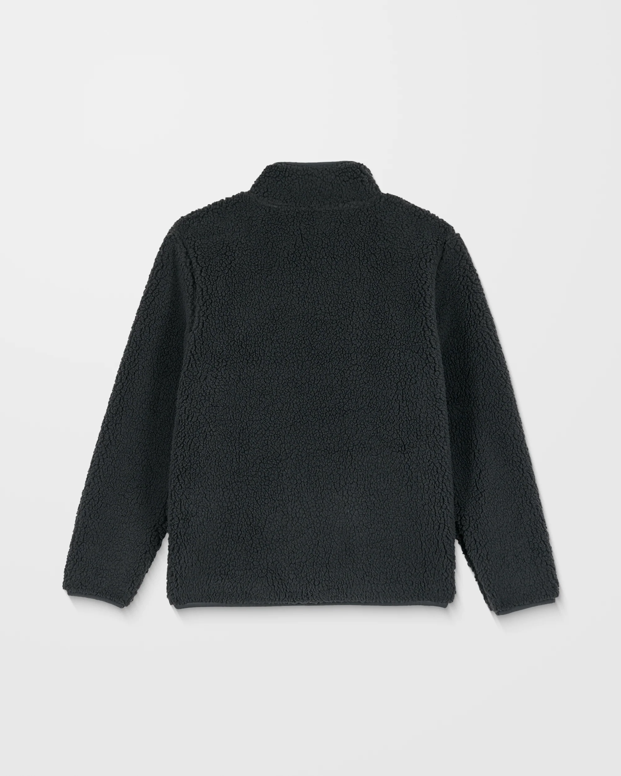 Storm Stone Zip Up Sherpa Sweatshirt - Asphalt Black - (KIDS) - Image 2