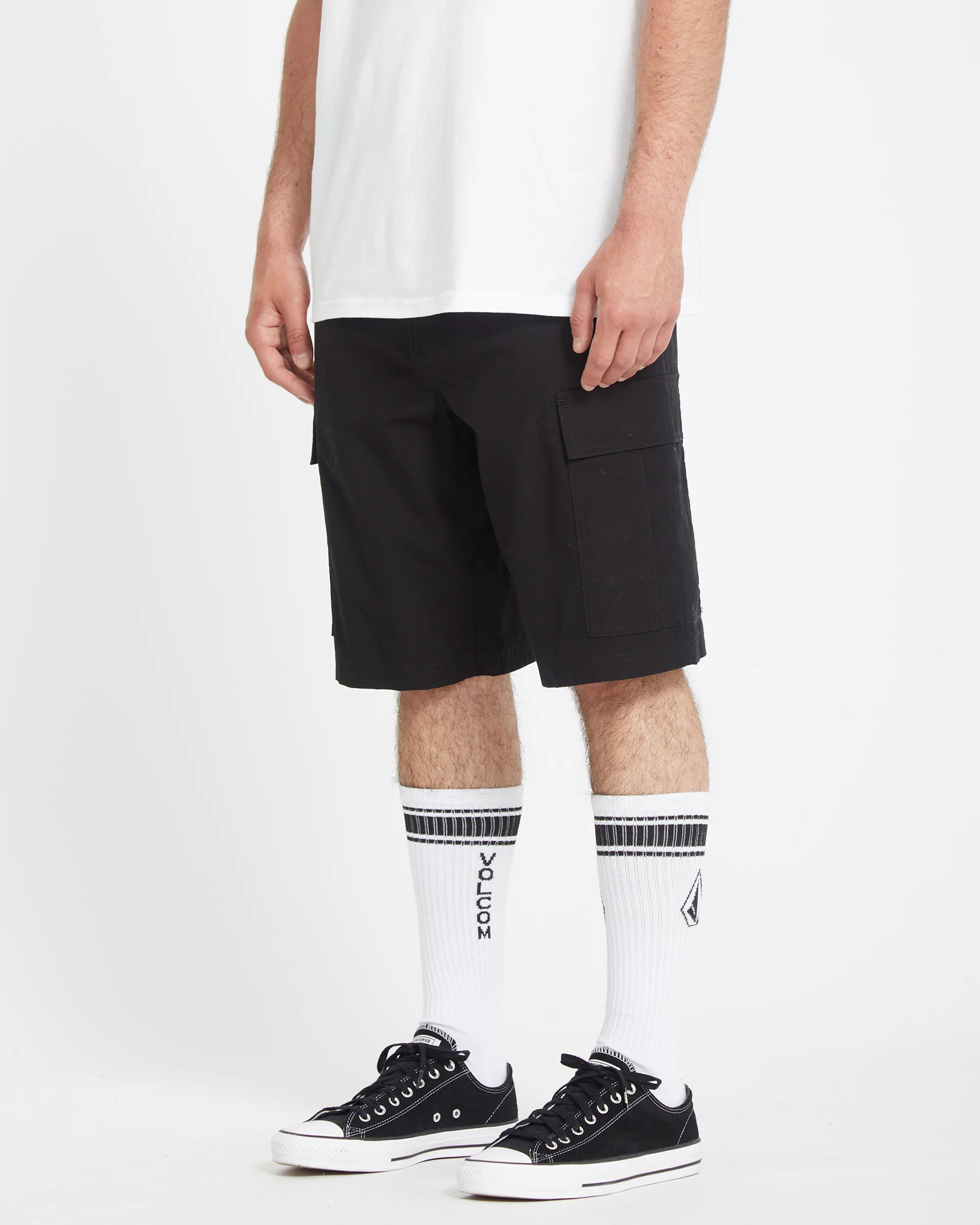 Strange Tripper Cargo 22" Short - BLACK - Image 3