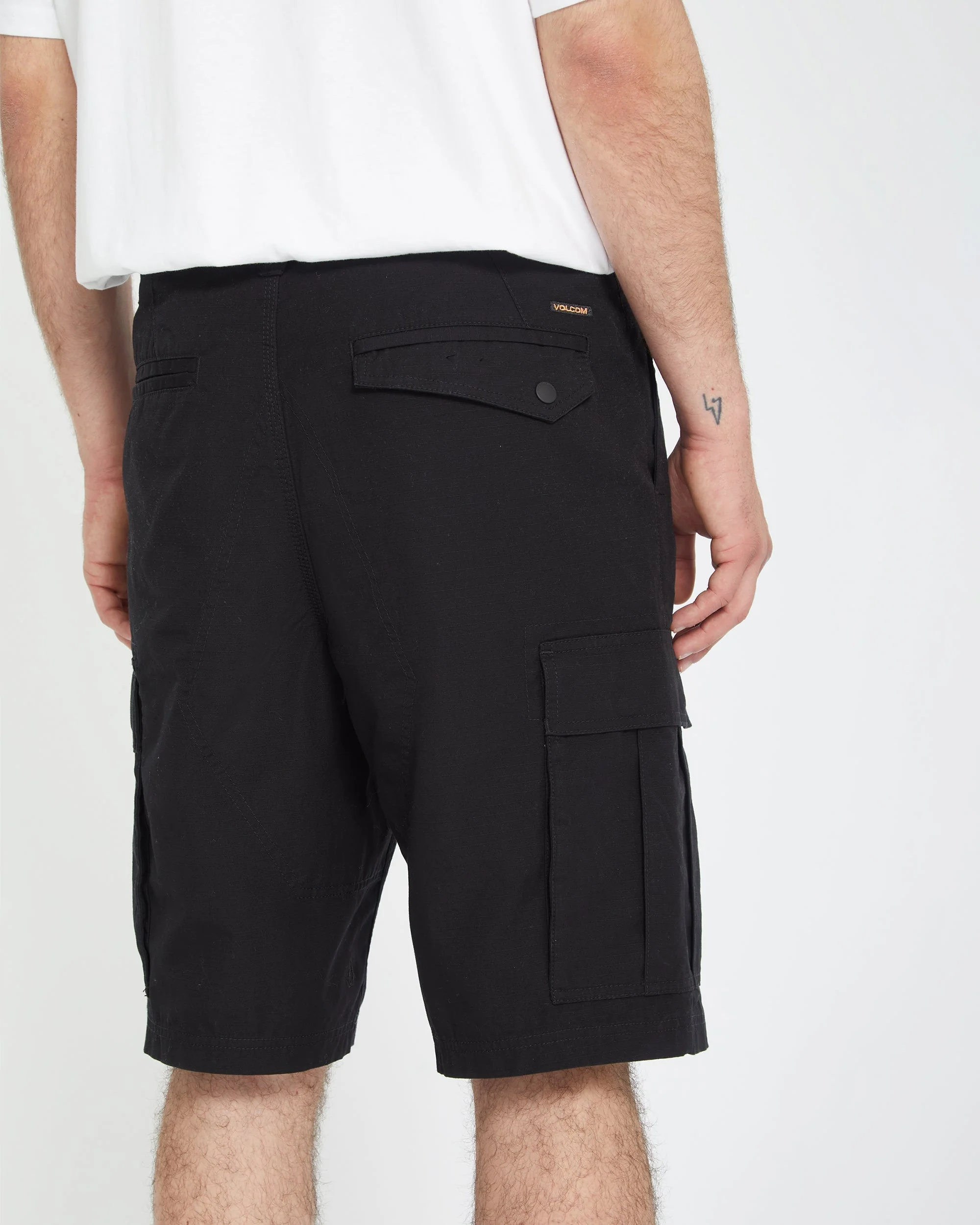 Strange Tripper 22" Cargo Short - Black - Image 3