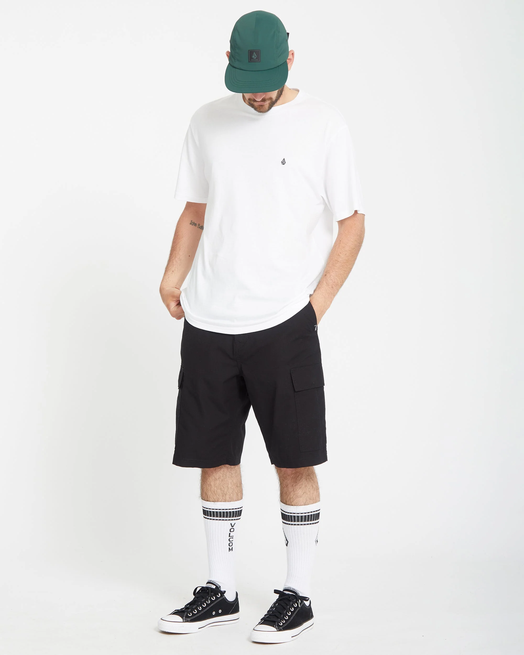 Strange Tripper 22" Cargo Short - Black - Image 5