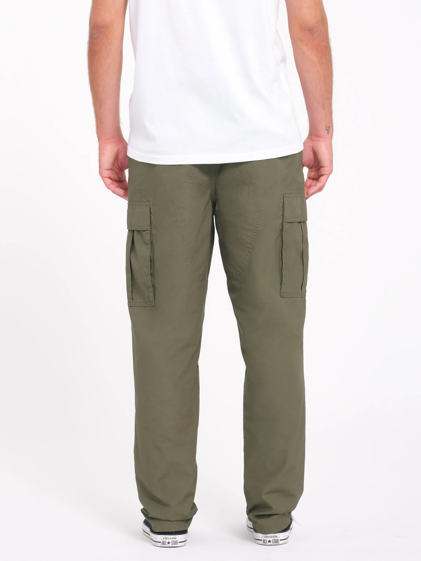Strange Tripper Tapered Cargo Trousers - Wintermoss - Image 2