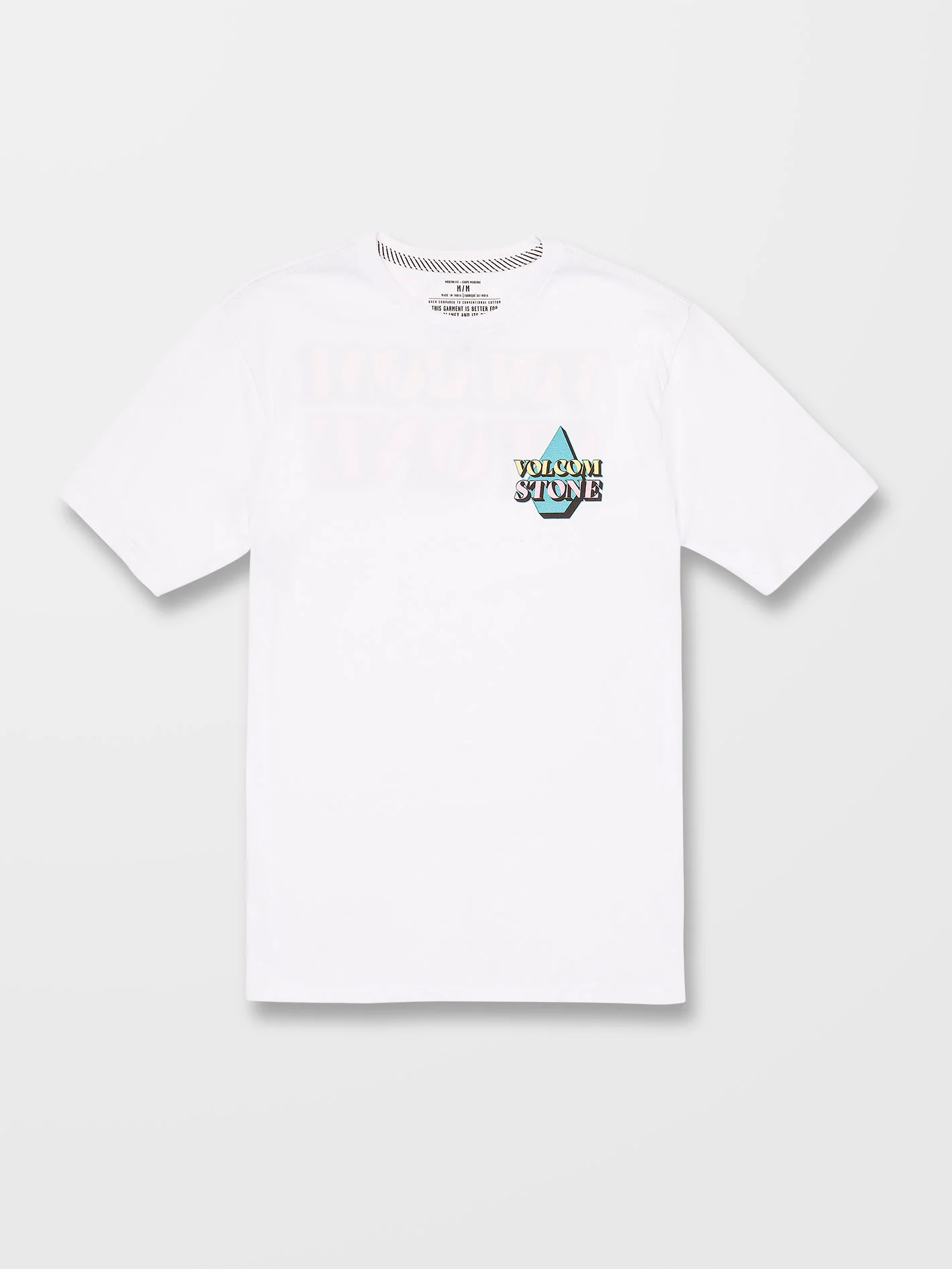Stript T-shirt - WHITE - Image 3