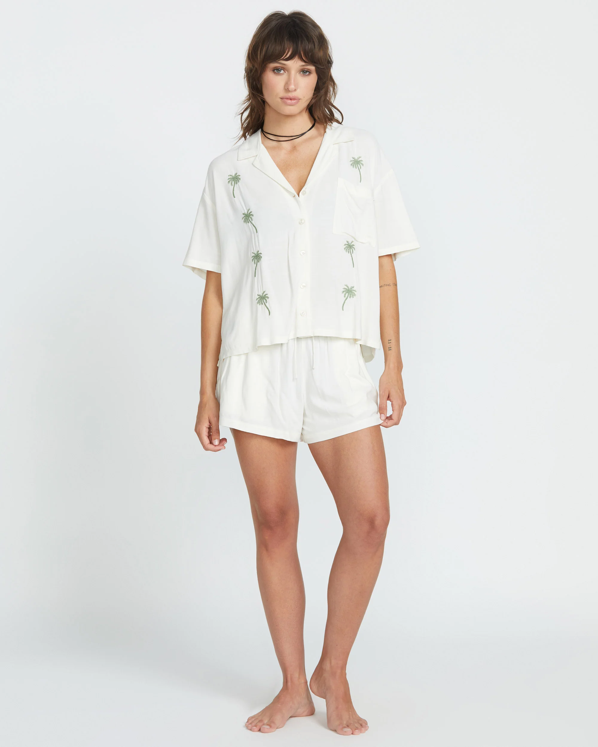 Sun Stunner Shirt - BONE - Image 4