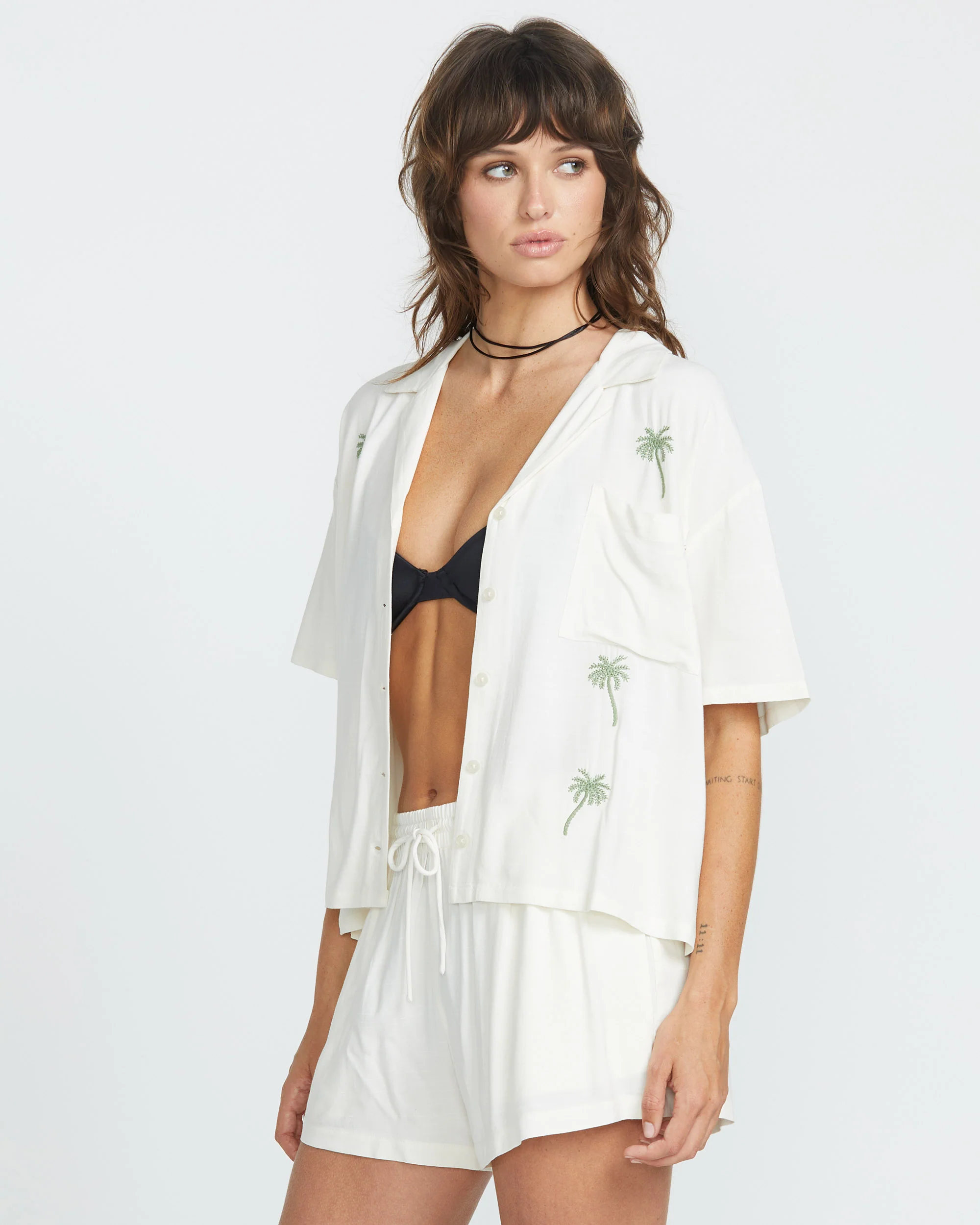 Sun Stunner Shirt - BONE - Image 5