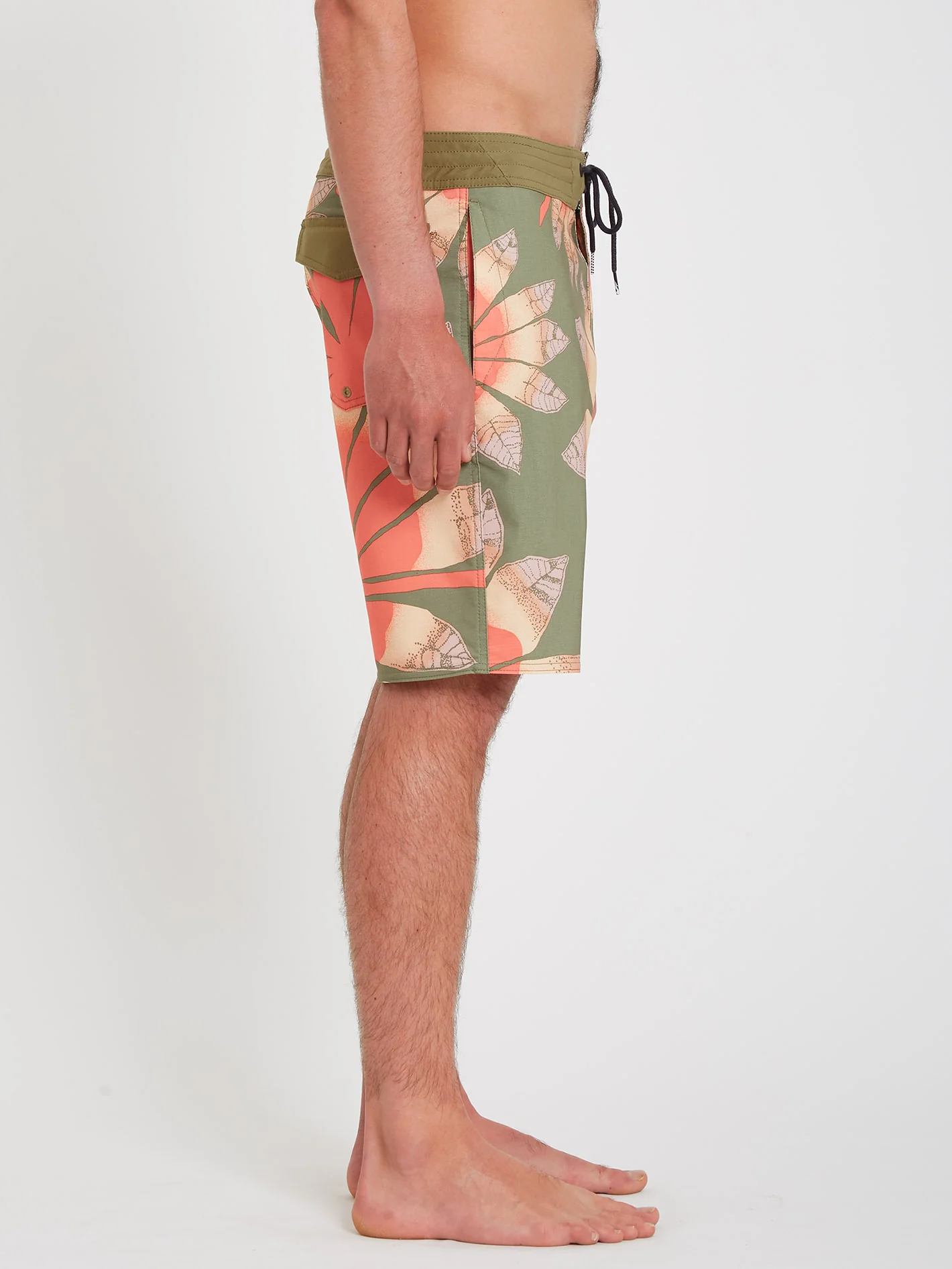 Sunder Stoney 19" Boardshort - MARTINI OLIVE - Image 6