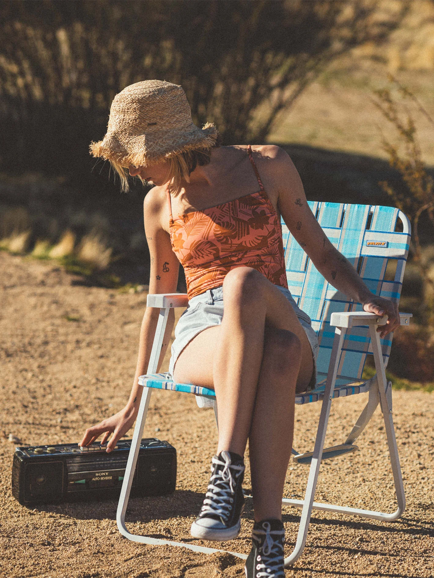 Sunny Bucket Straw Hat - Natural - Image 3