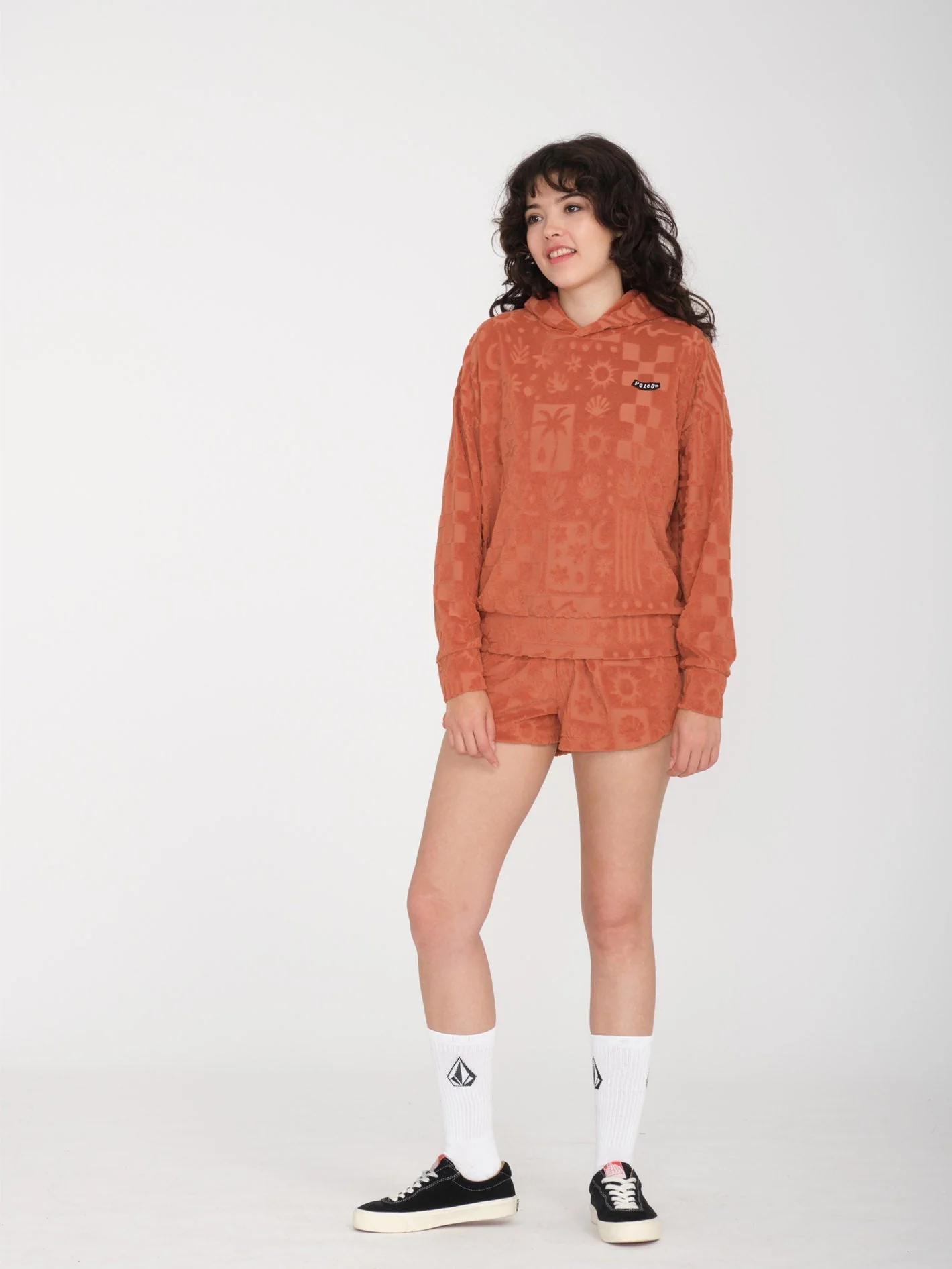 Sunny Wild Terry Cloth Short - ROSEWOOD - Image 5