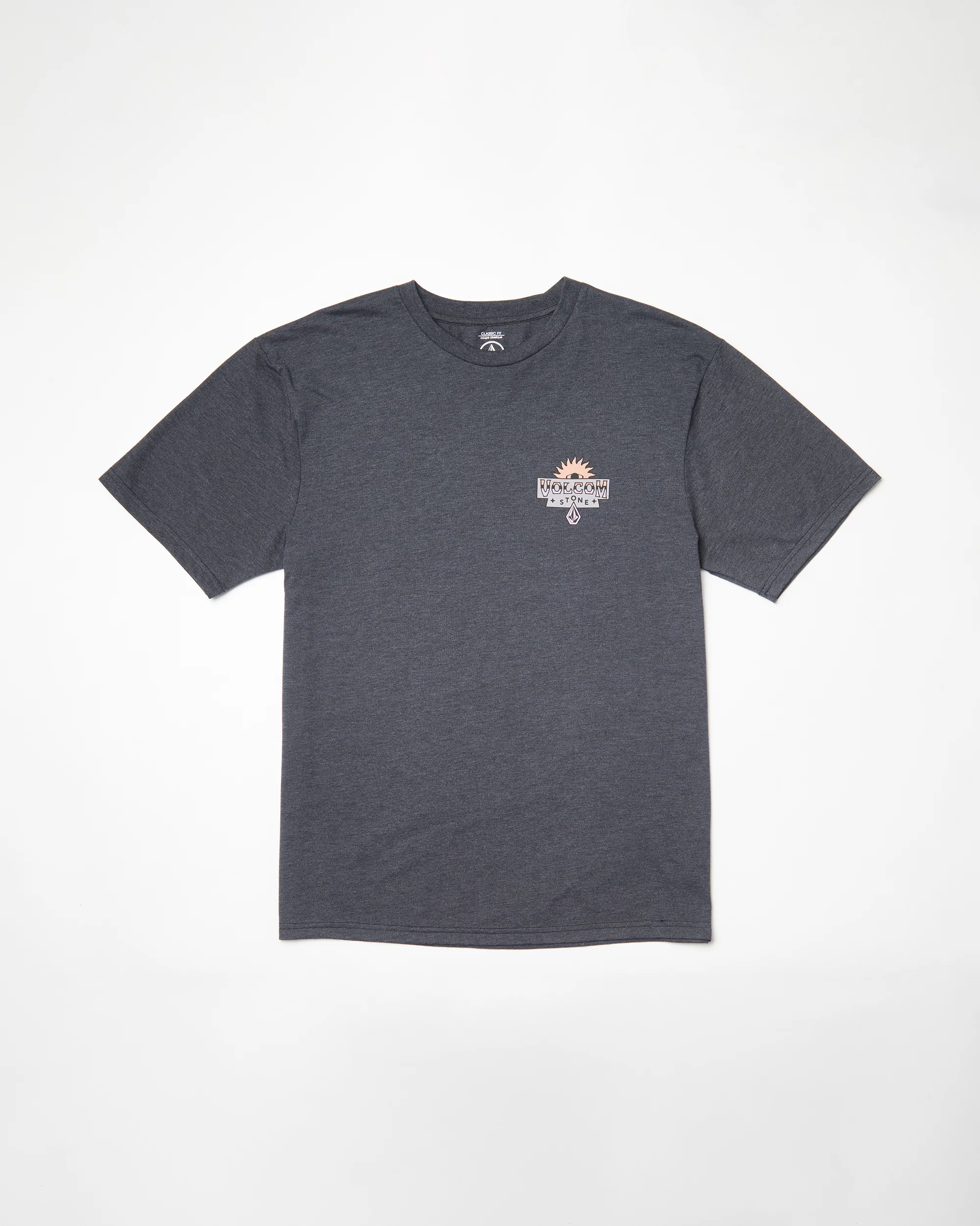 Sure Thing T-shirt - HEATHER BLACK - Image 9