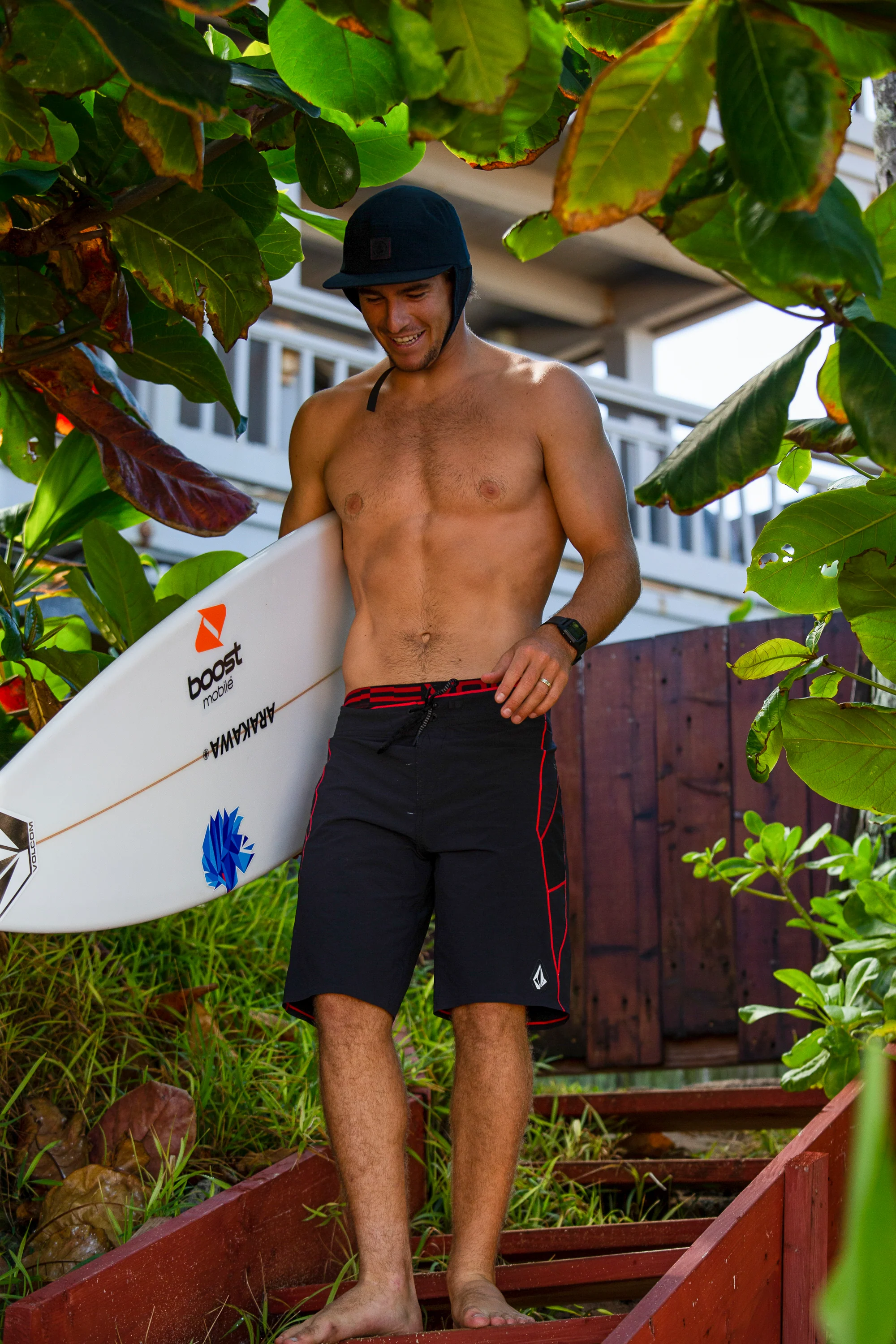 Surf Vitals J Robinson 20" Boardshort - BLACK - Image 9