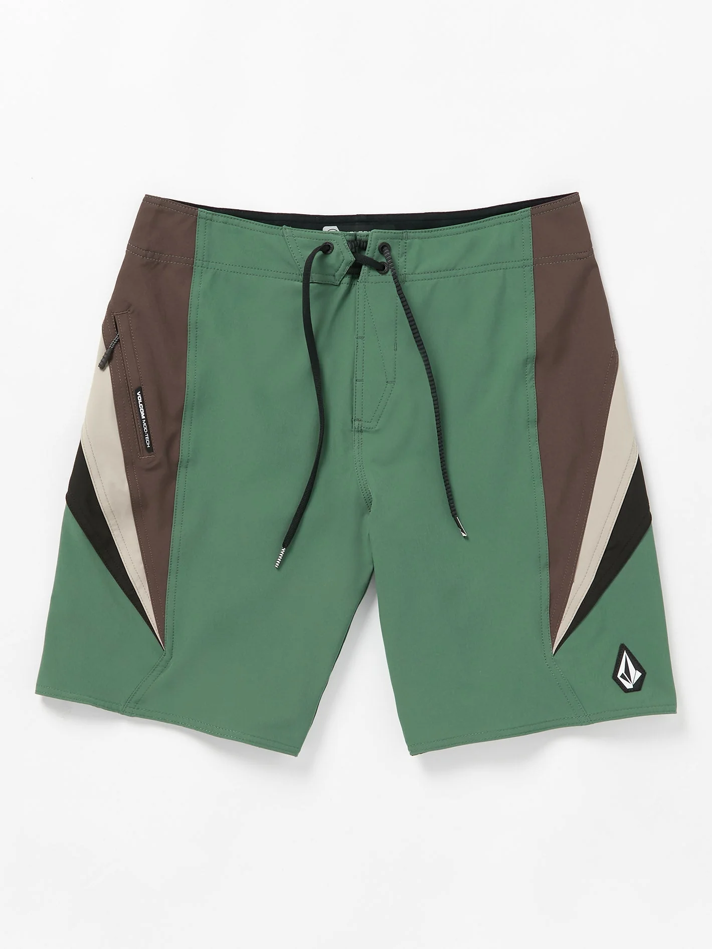 Surf Vitals J Robinson Mod 20" Boardshort - FIR GREEN - Image 4