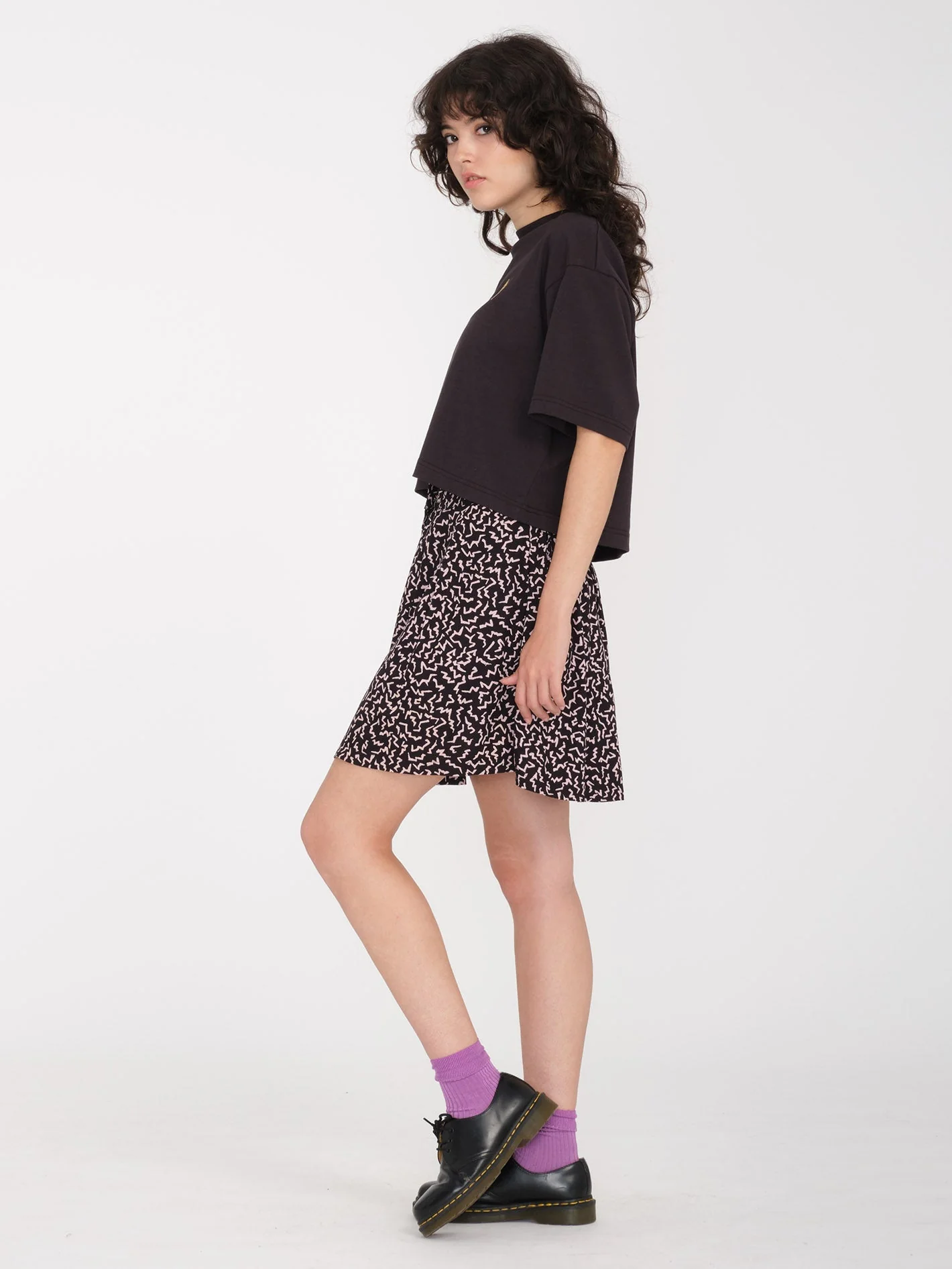Surfpunk Skirt - BLACK - Image 3