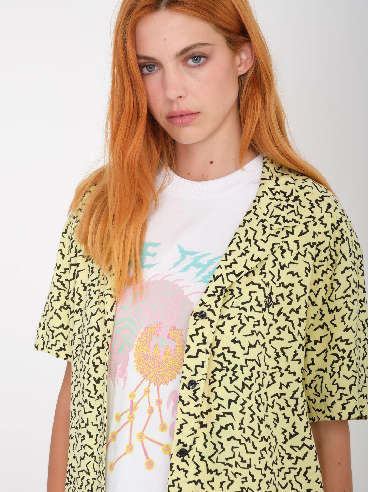 Surfpunk Shirt - AURA YELLOW - Image 3