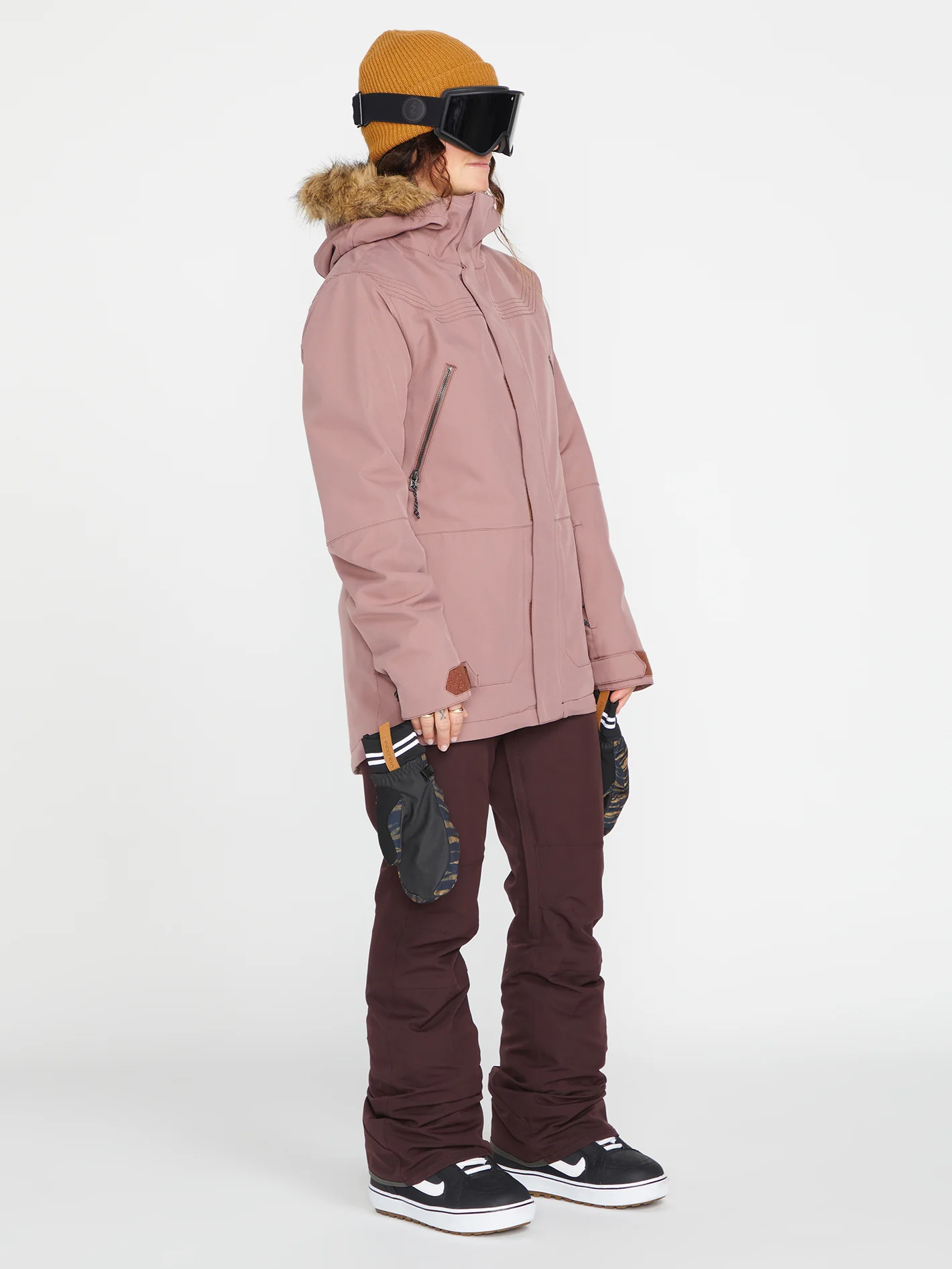Swift Bib Overall - Black Plum - Image 3