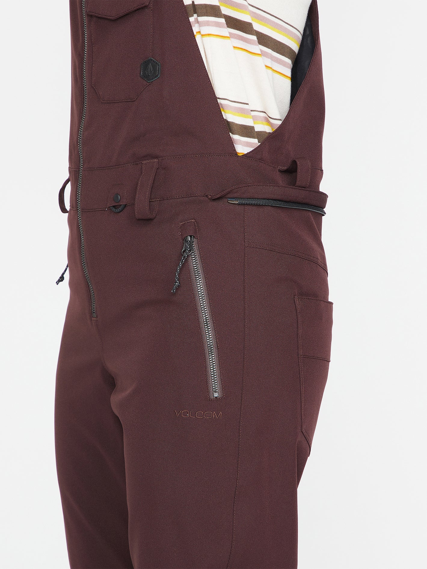 Swift Bib Overall - Black Plum - Image 7