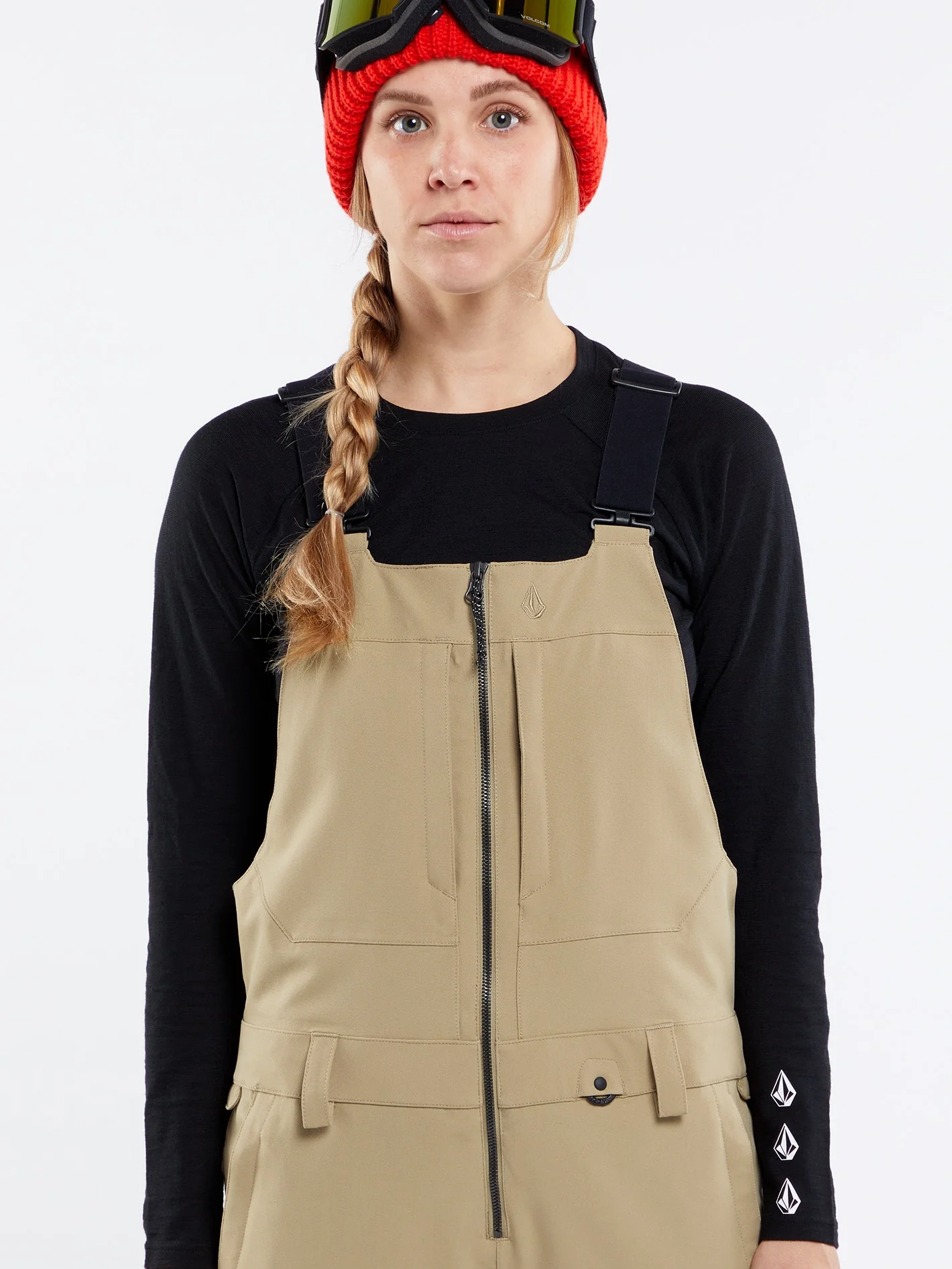 Swift Bib Overall - DARK KHAKI - Image 3