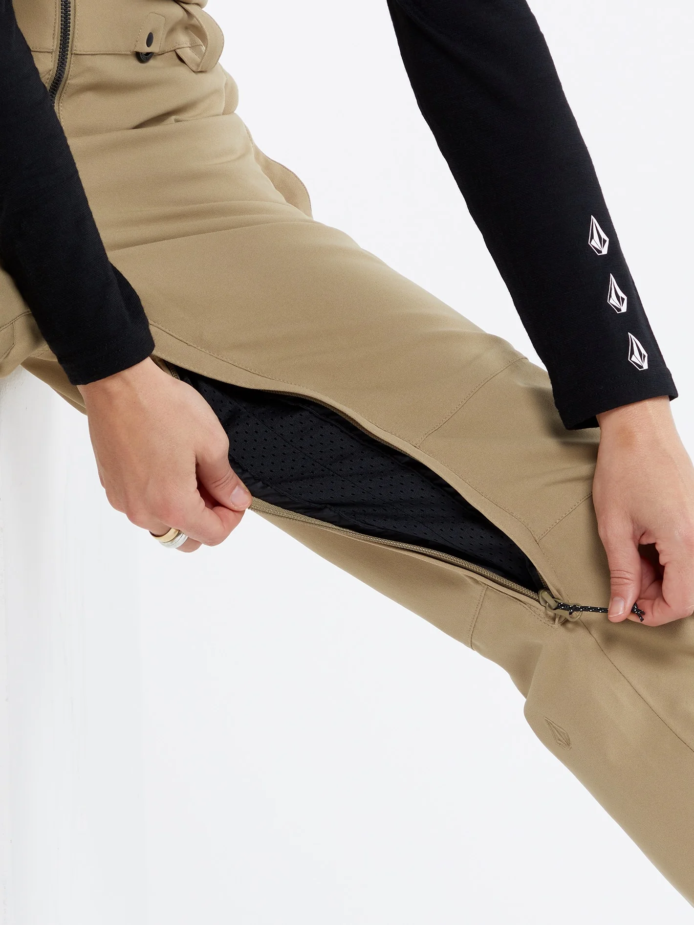 Swift Bib Overall - DARK KHAKI - Image 5
