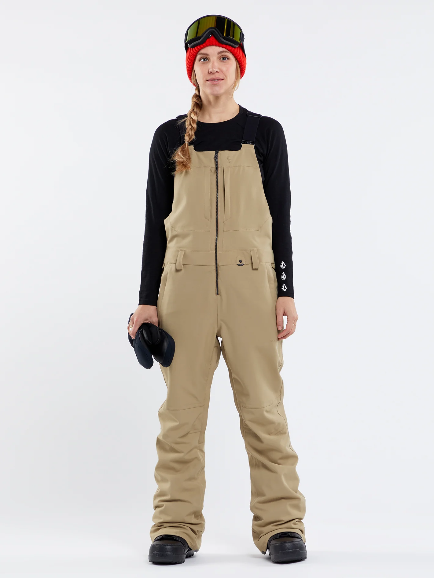 Swift Bib Overall - DARK KHAKI - Image 8