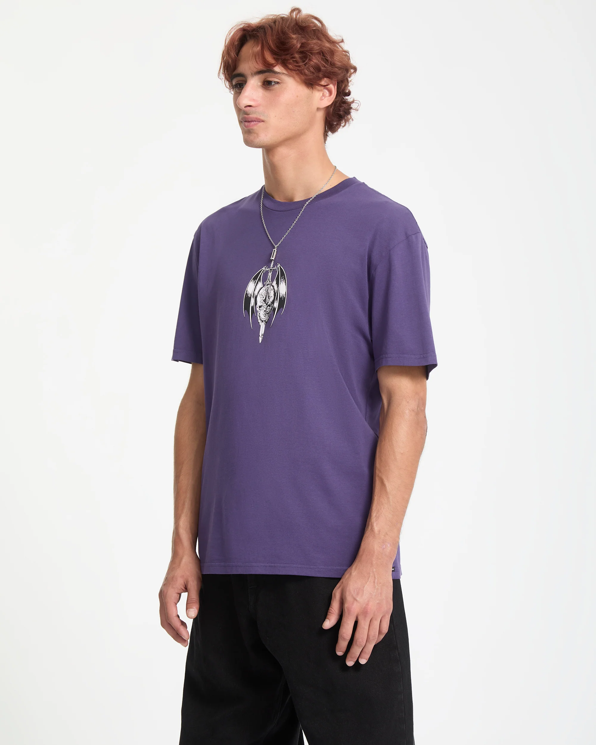 Sworder T-Shirt - Dark Purple - Image 7