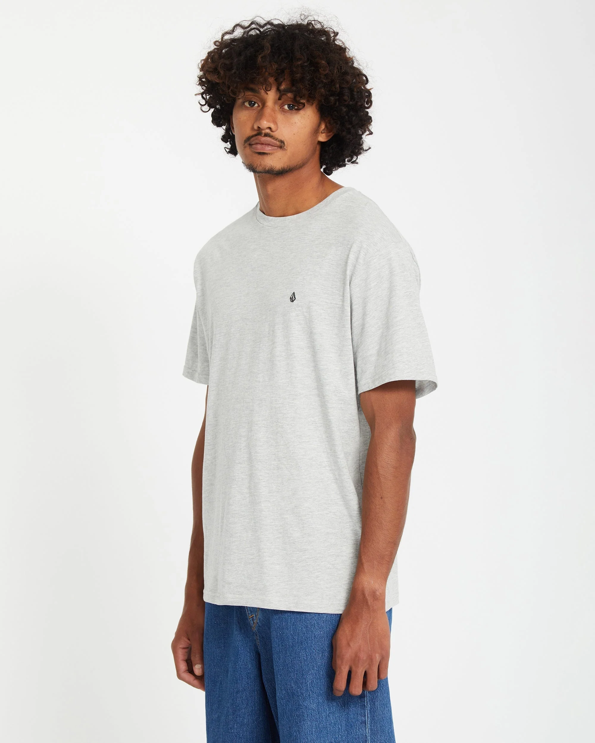 T-shirt Stone Blanks - HEATHER GREY - Image 3