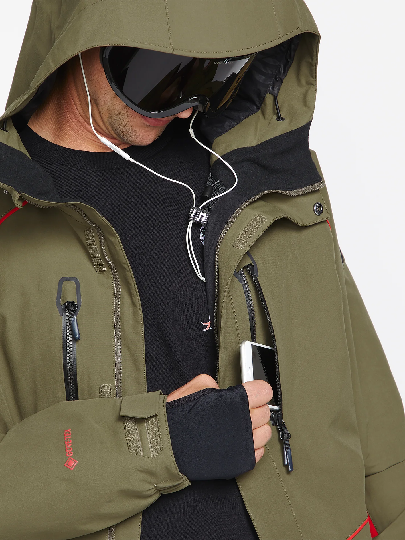 Tds 2L Gore-Tex Jacket - Dark Teak - Image 18