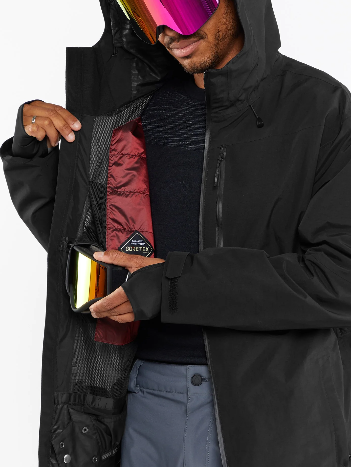 Tds 2L Gore-Tex Jacket - BLACK - Image 7