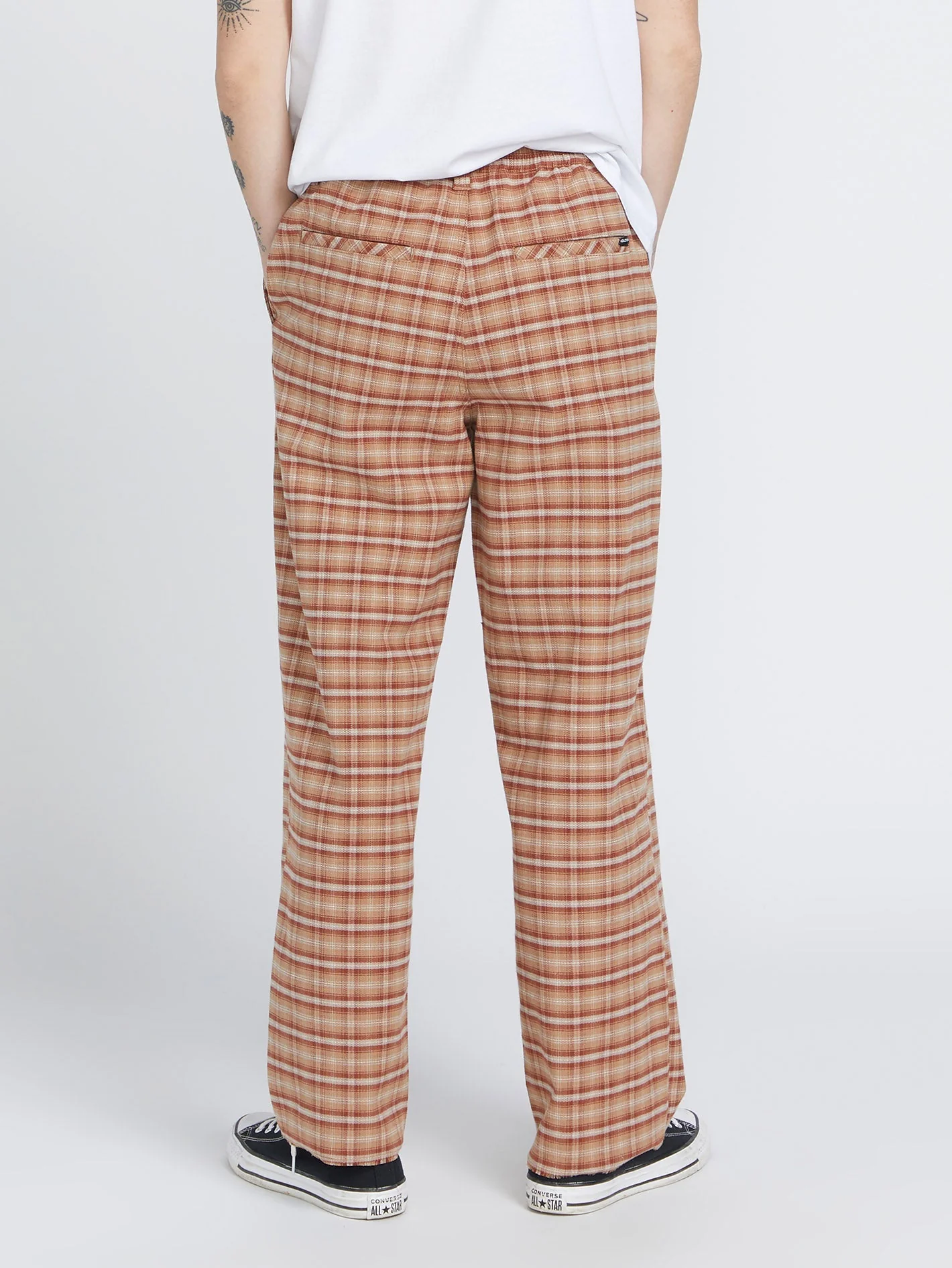Thisthatthem Skate Chino Trousers - TOFFEE - Image 2