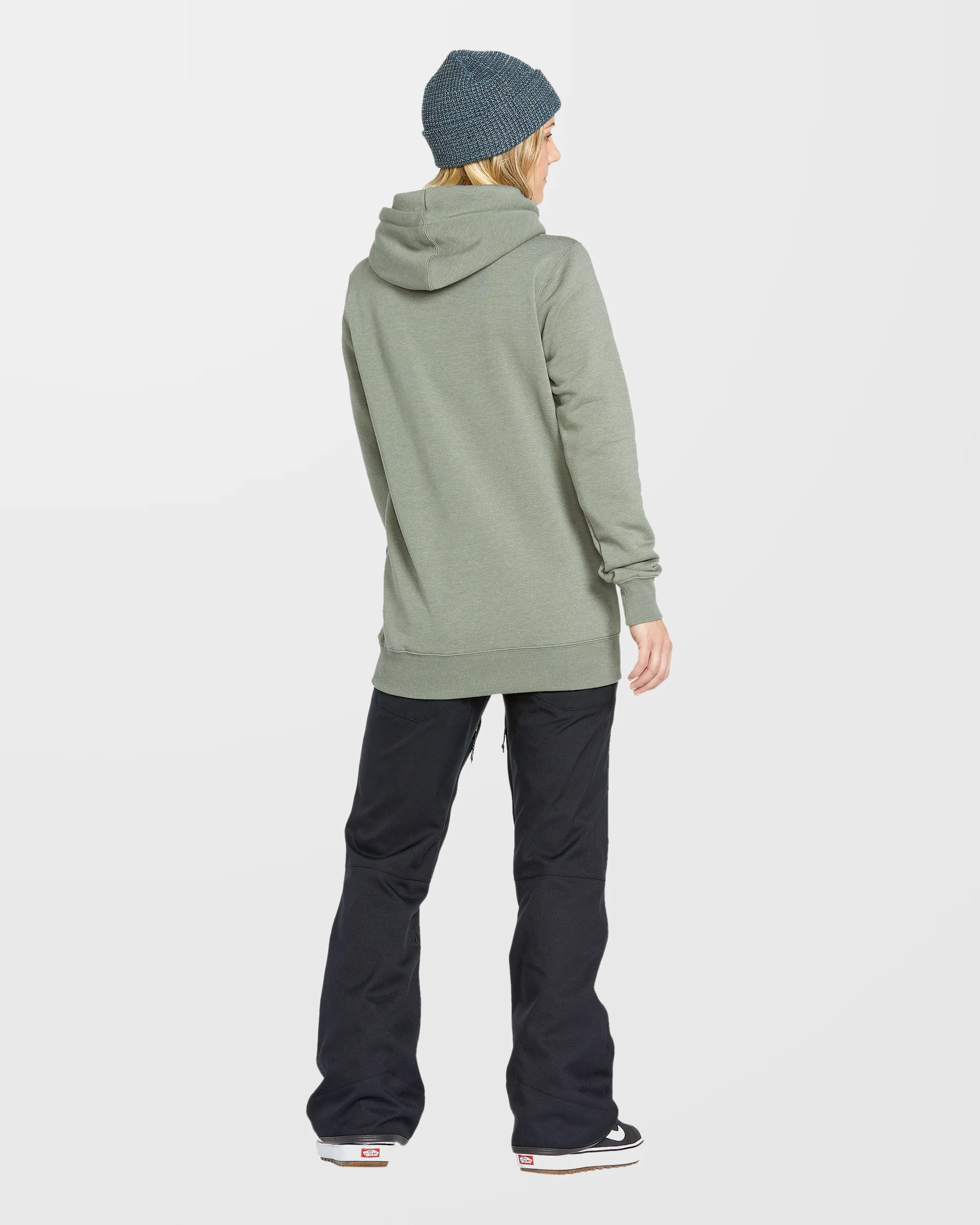 Tower Fleece Hoodie - Lichen Green - Image 4