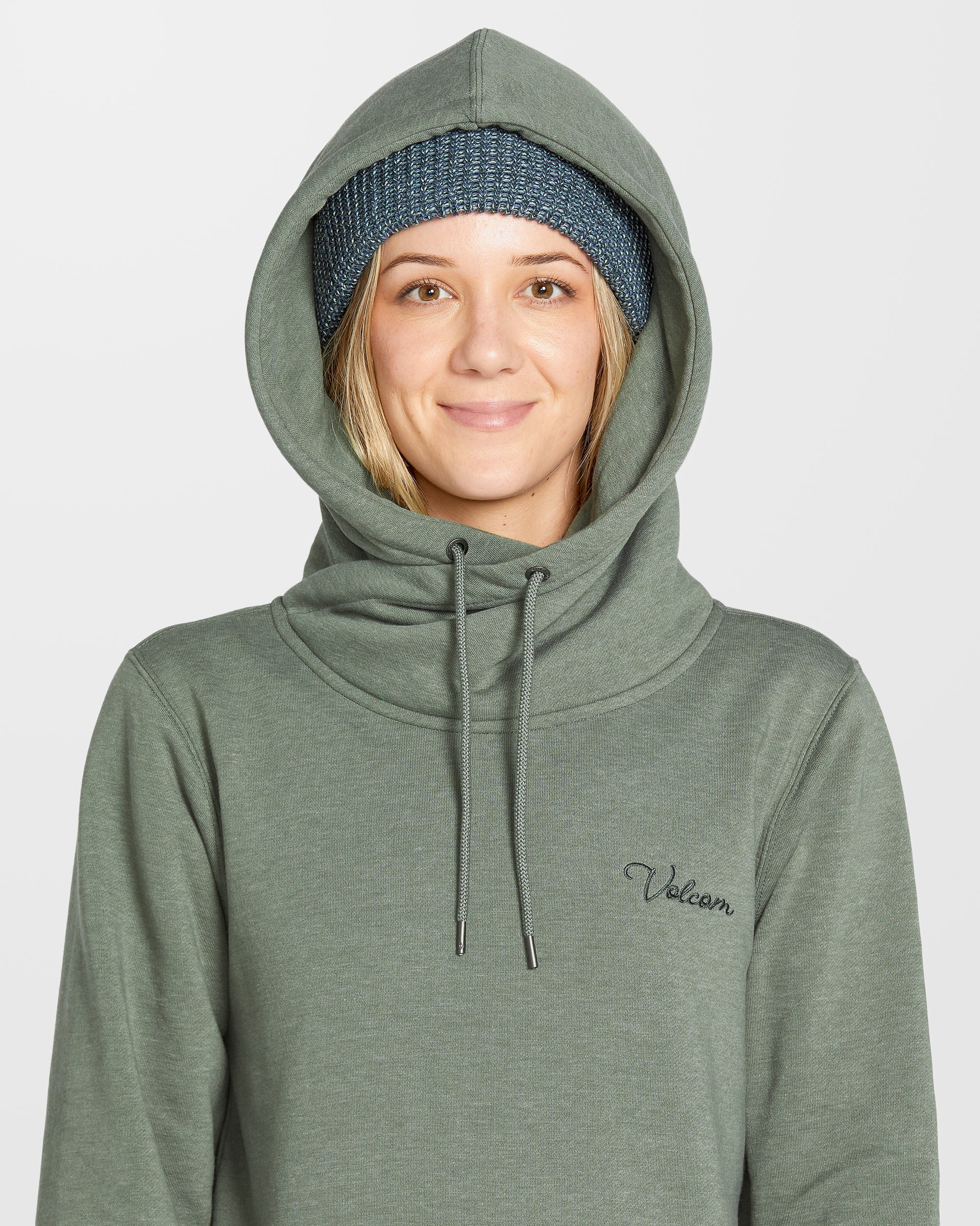 Tower Fleece Hoodie - Lichen Green - Image 5