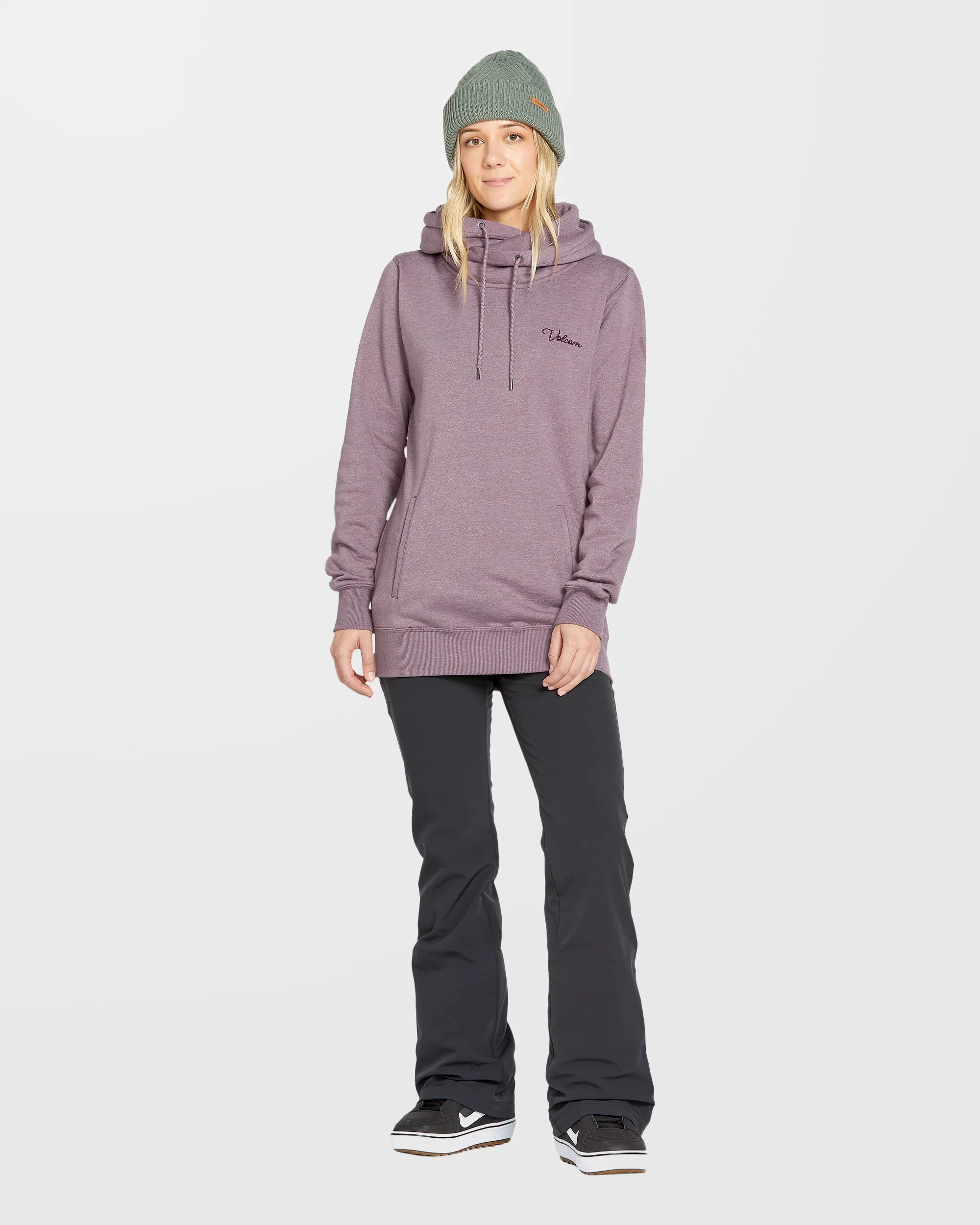 Tower Fleece Hoodie - Dusty Lavender - Image 2
