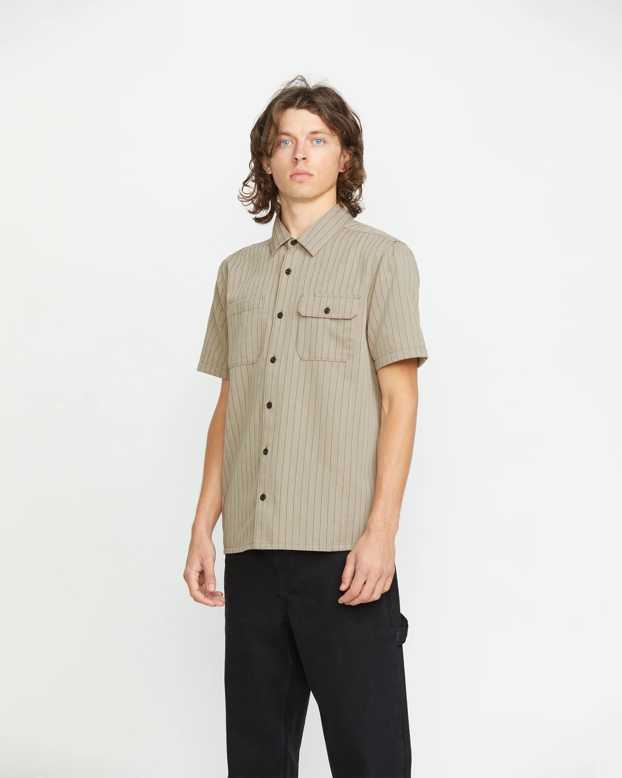Trade Stone Shirt - LIGHT KHAKI - Image 4