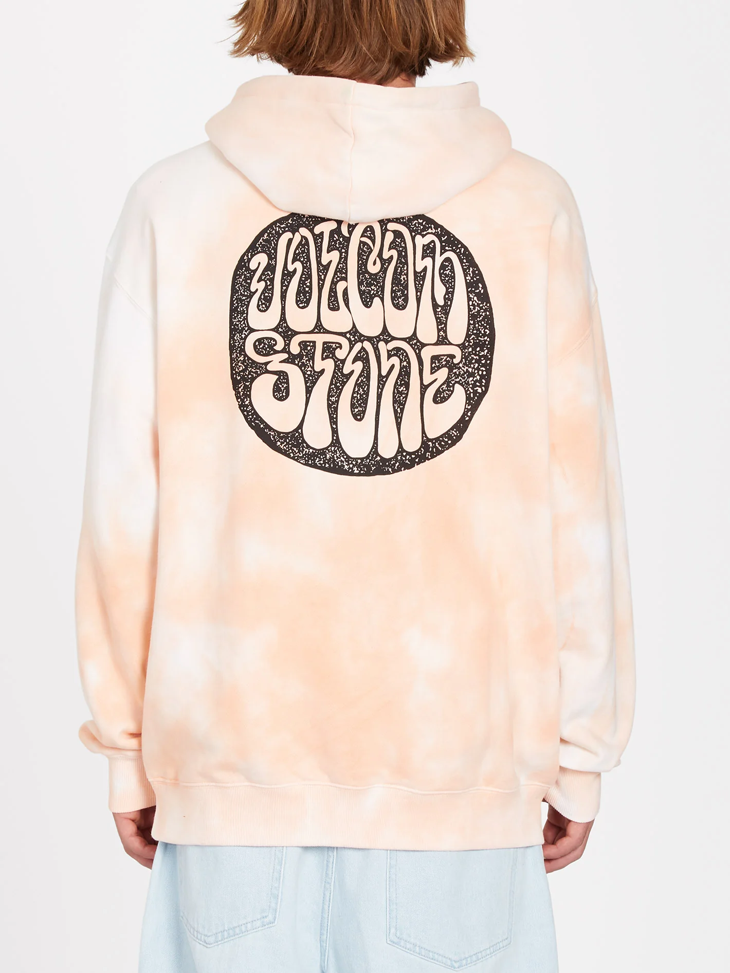 Trippin Dye Hoodie - PEACH BUD - Image 2