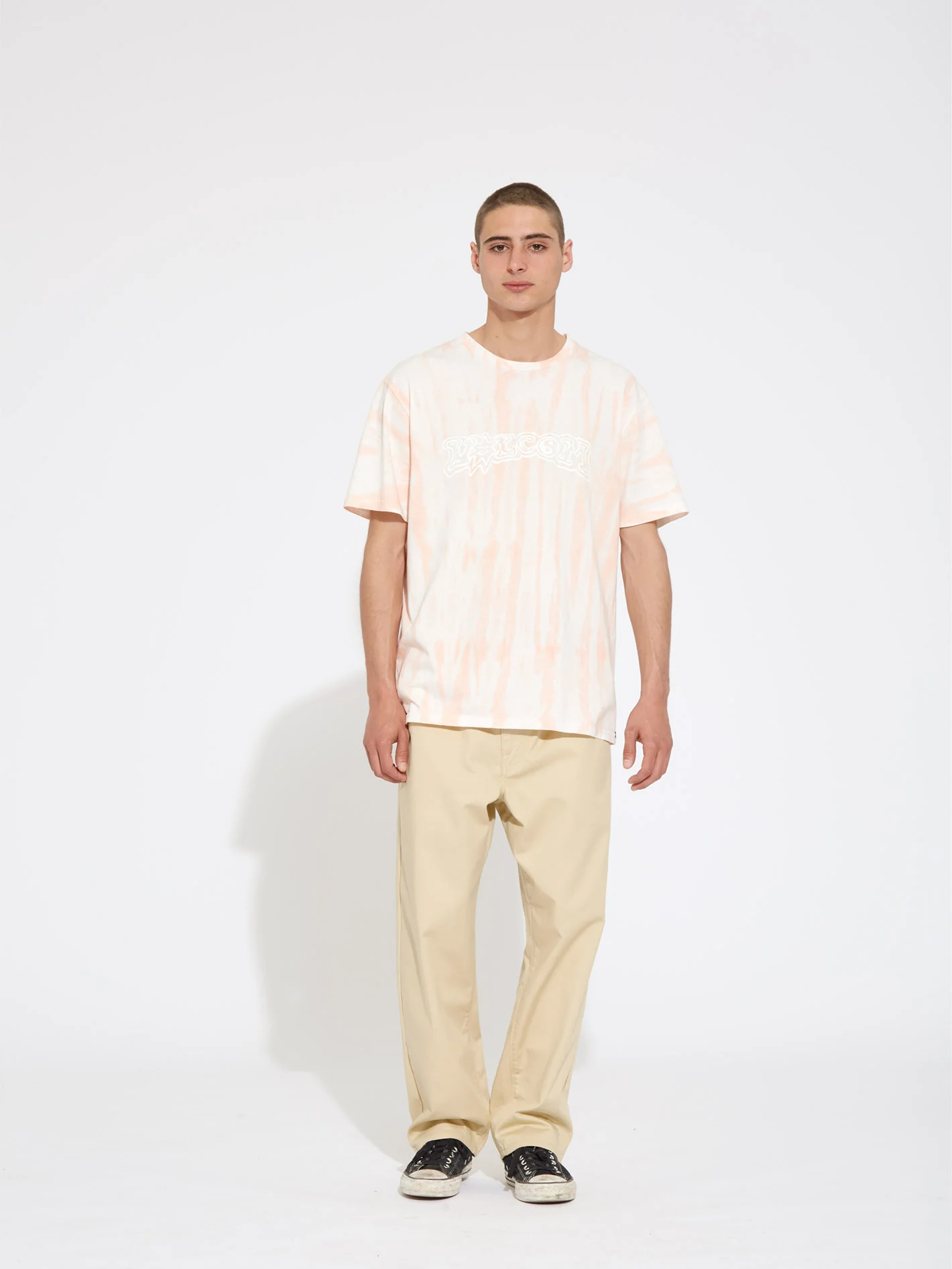 Trippin Dye T-shirt - PEACH BUD - Image 4