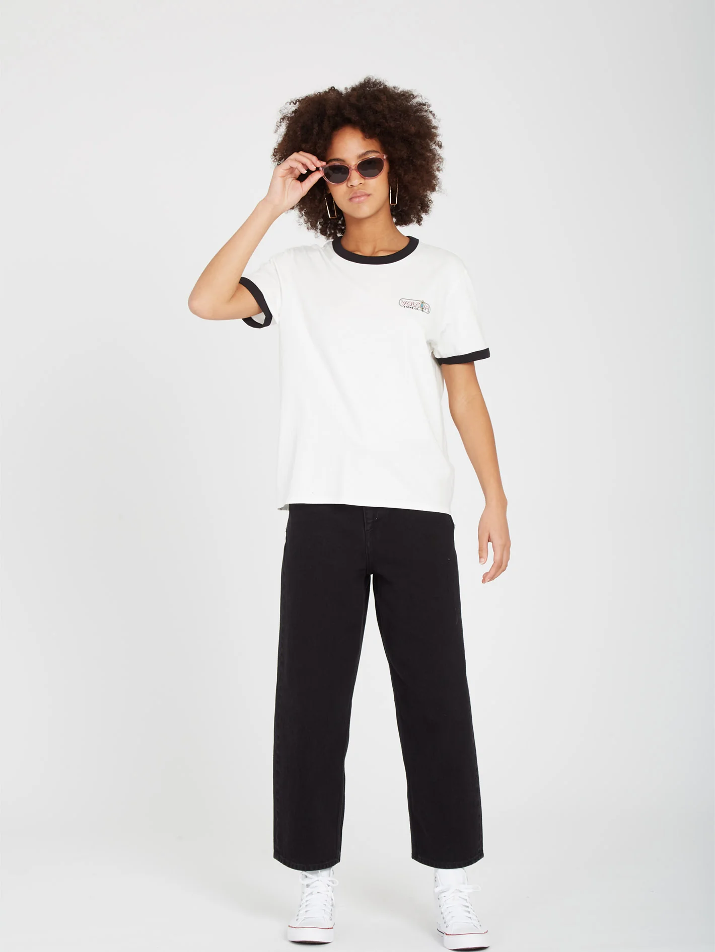 Truly Ringer T-shirt - STAR WHITE - Image 3