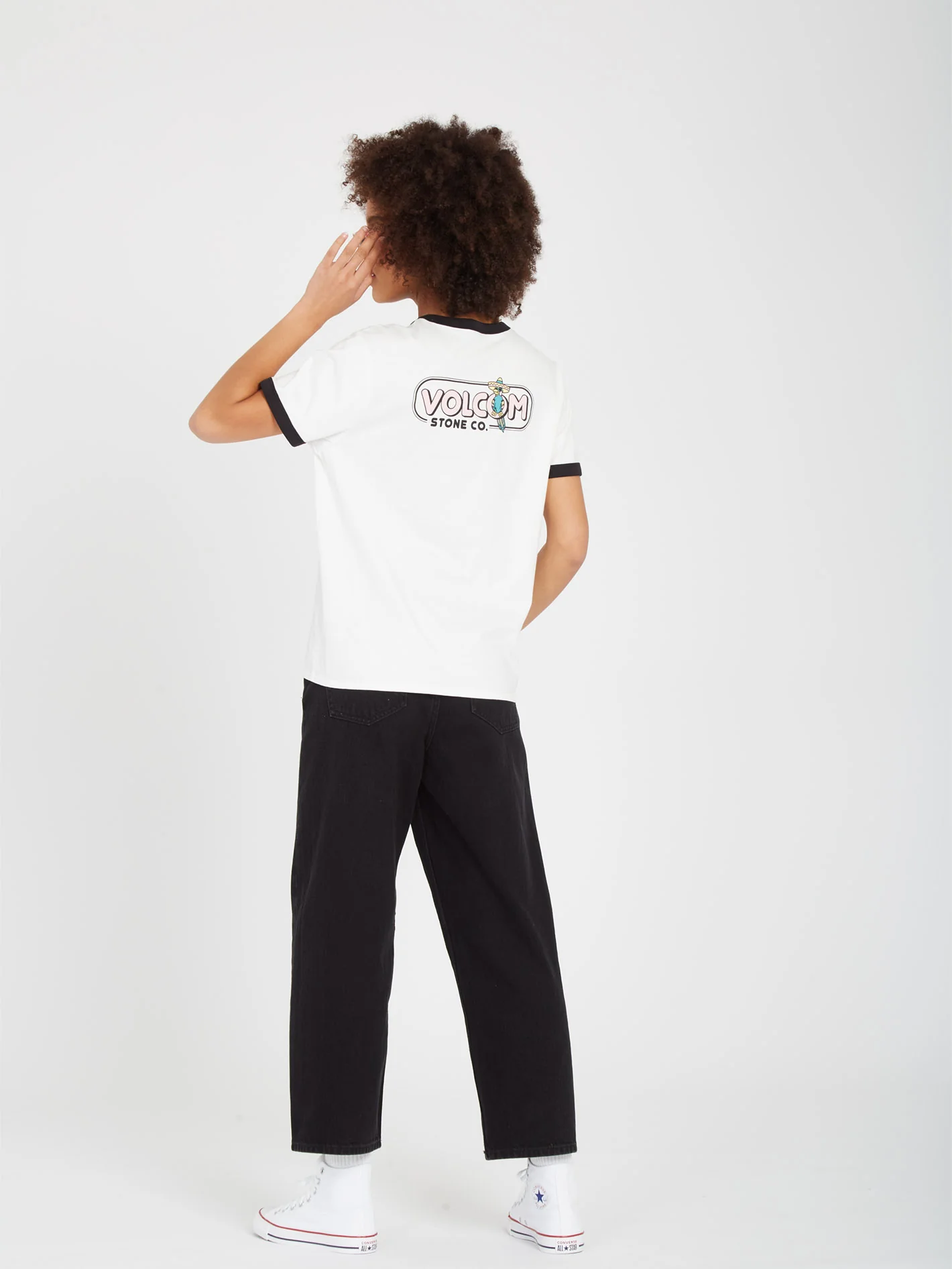 Truly Ringer T-shirt - STAR WHITE - Image 5