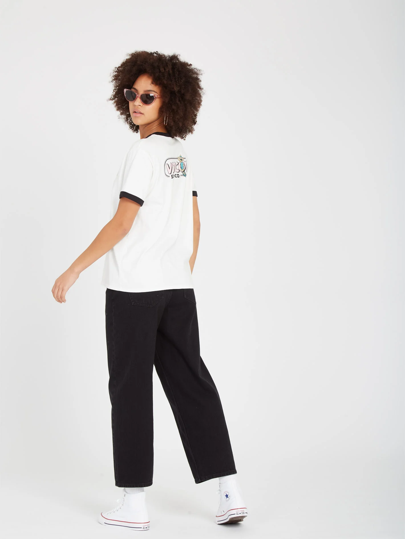 Truly Ringer T-shirt - STAR WHITE - Image 6