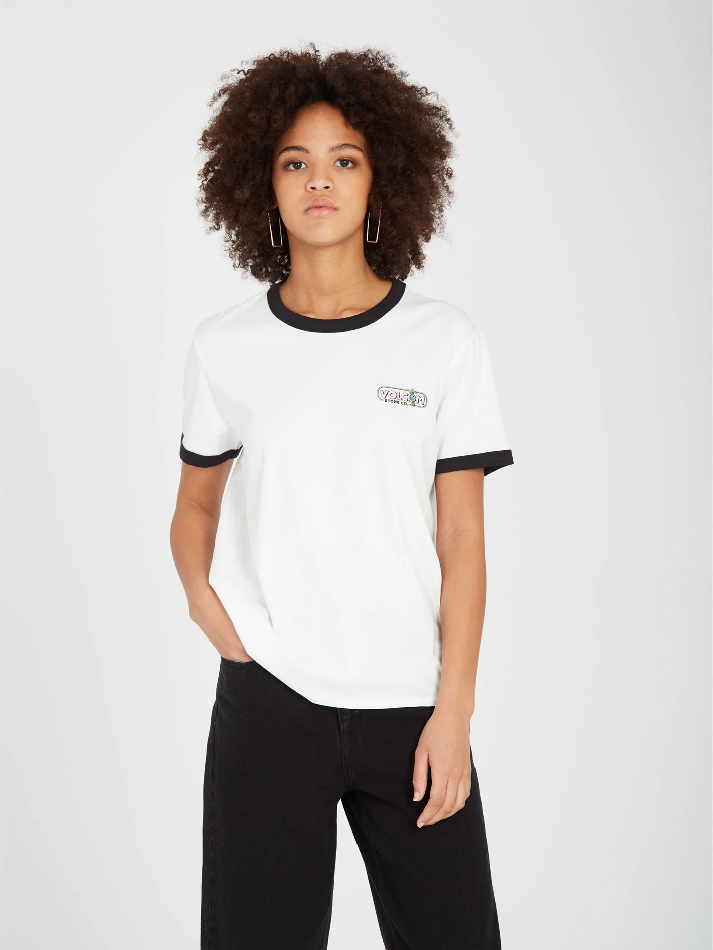 Truly Ringer T-shirt - STAR WHITE - Image 7
