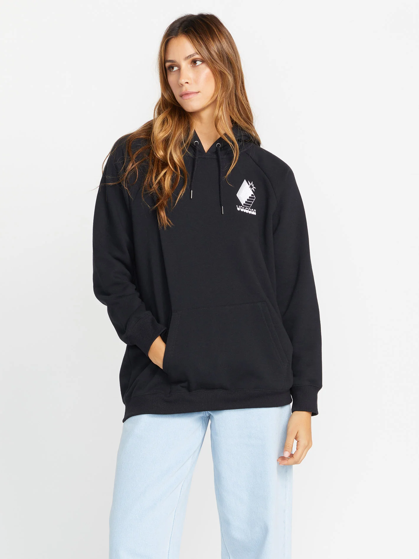 Truly Stoked Hoodie - BLACK - Image 2