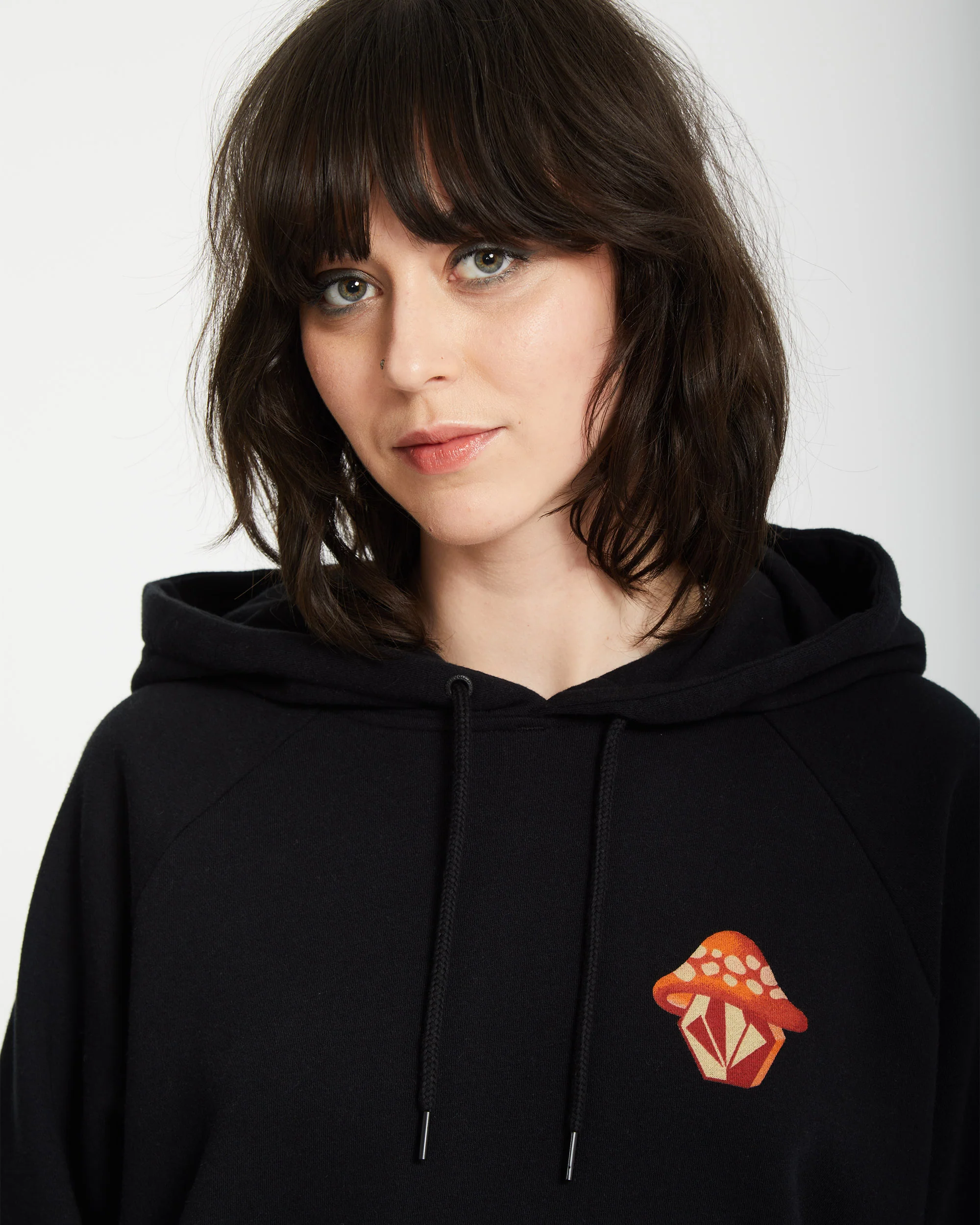 Truly Stoked Hoodie - BLACK - Image 3