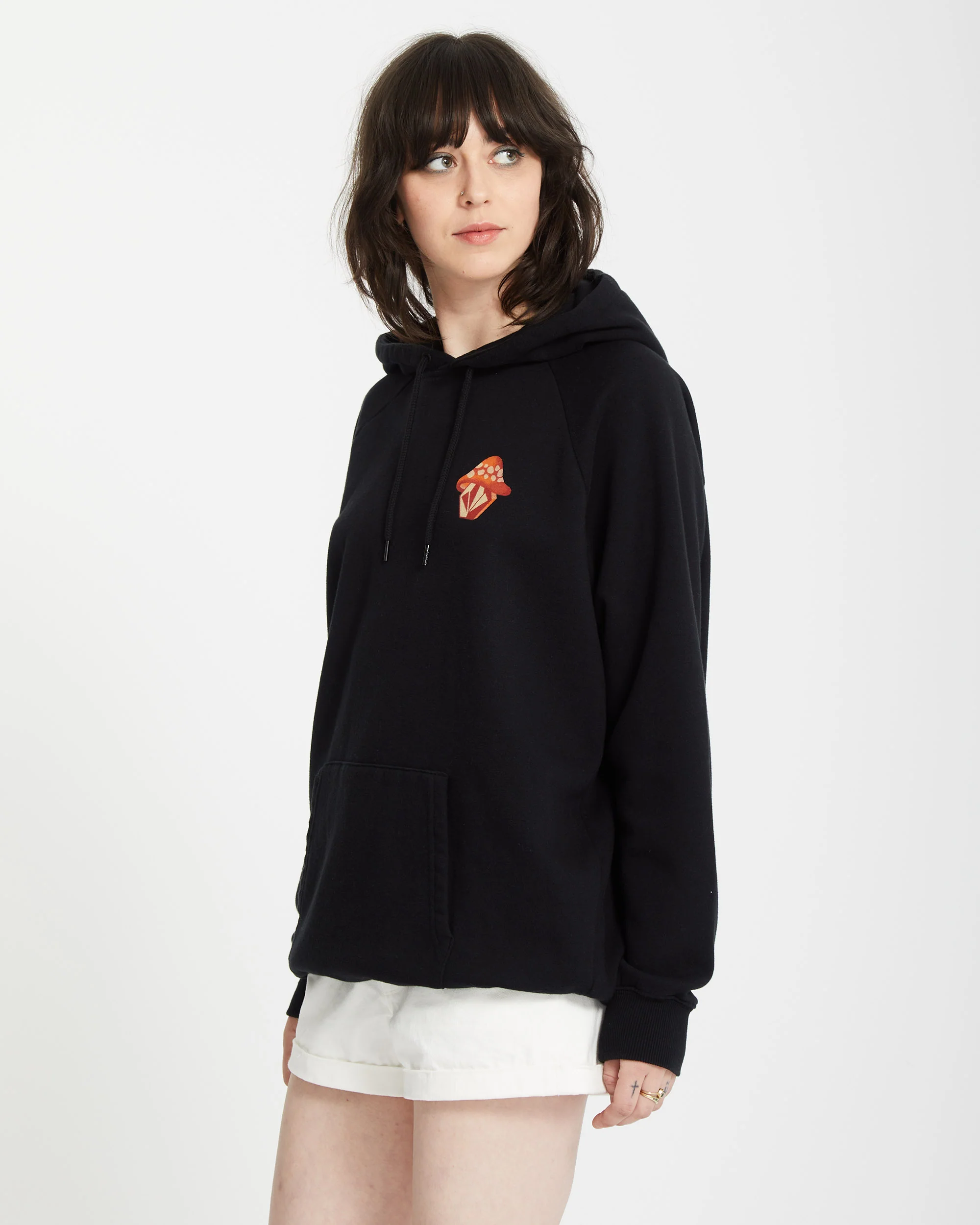 Truly Stoked Hoodie - BLACK - Image 5