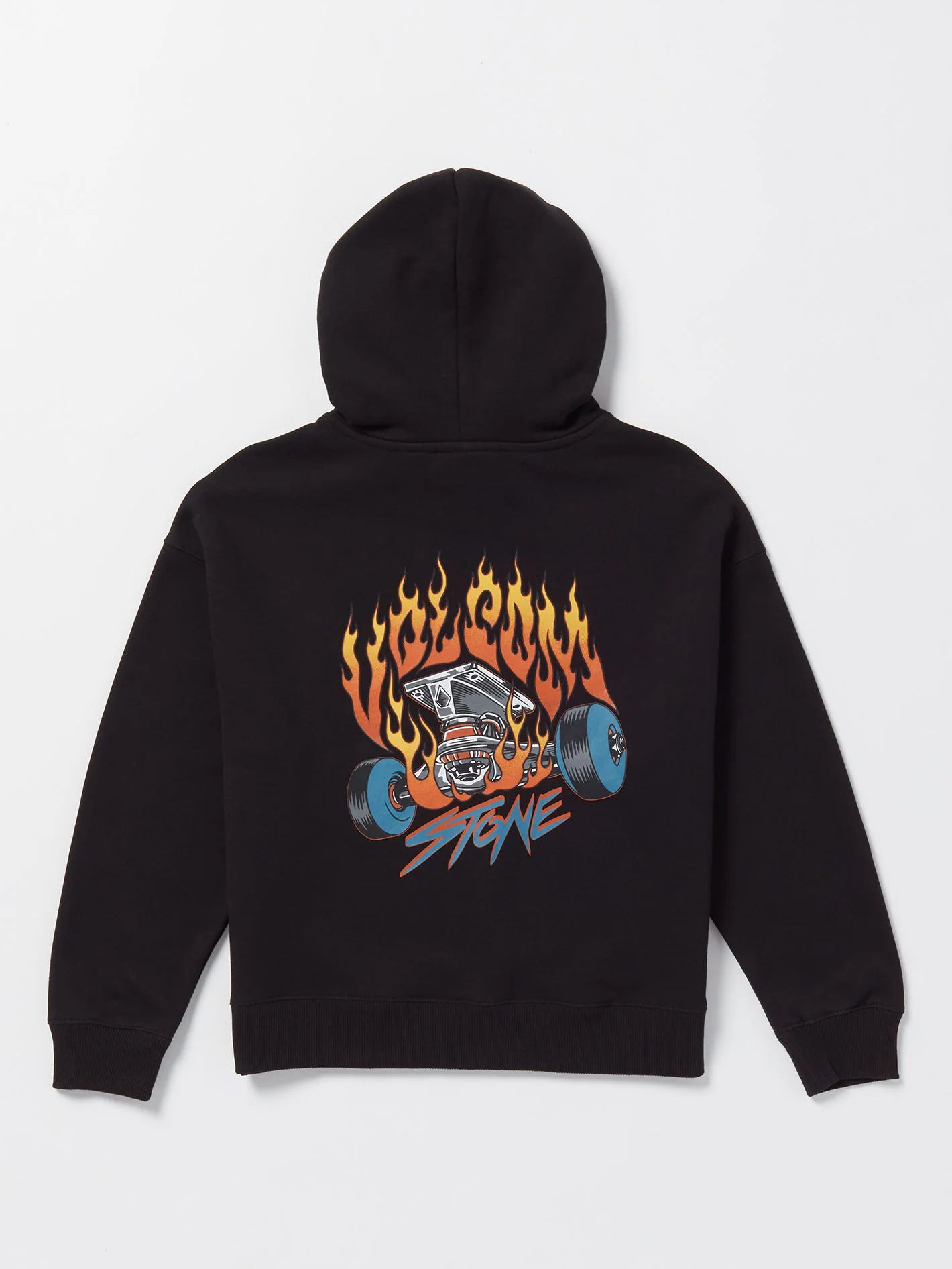 Trux Hoodie - BLACK - (KIDS) - Image 2