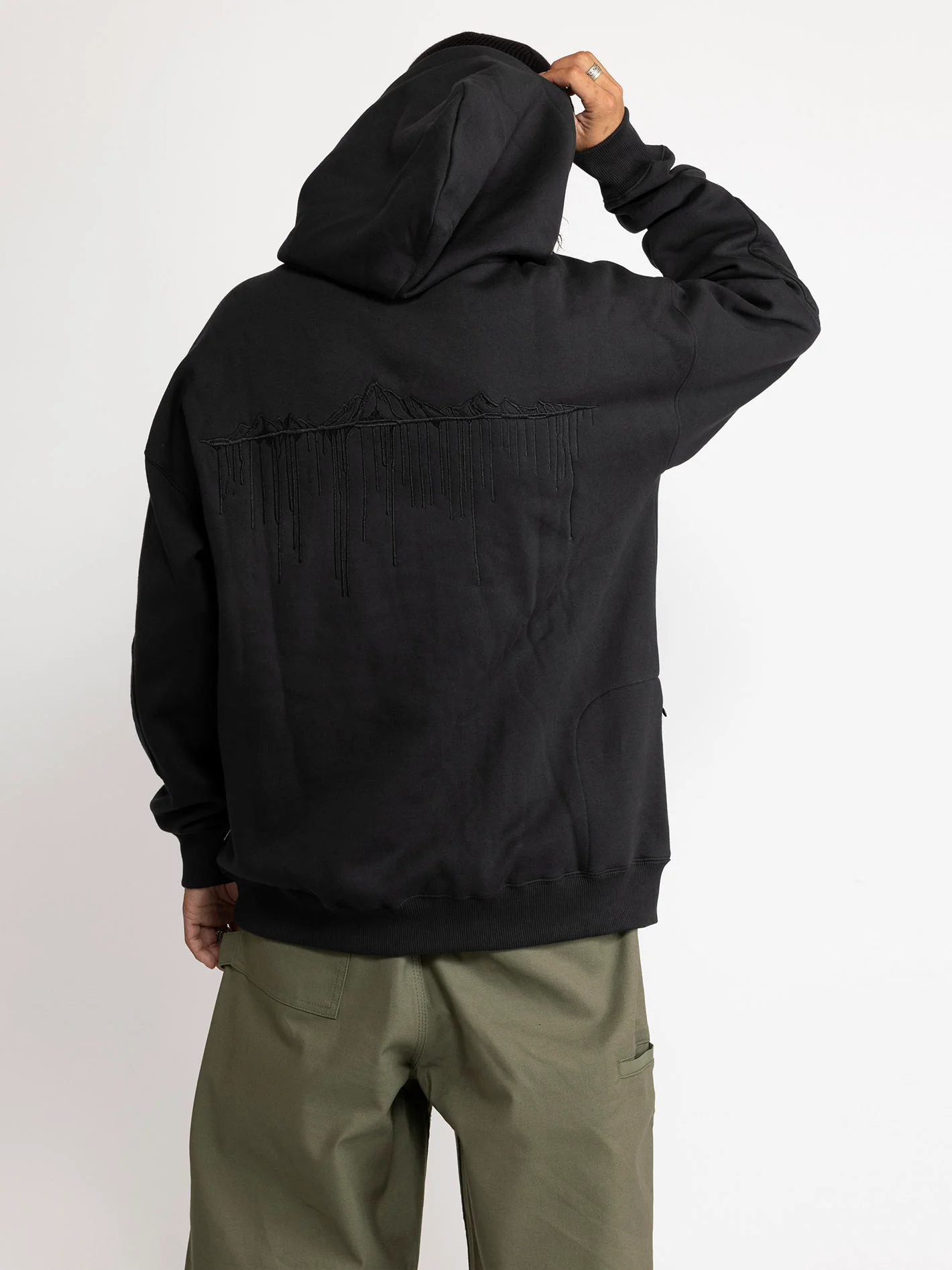 Iguchi Hoodie - Black - Image 10