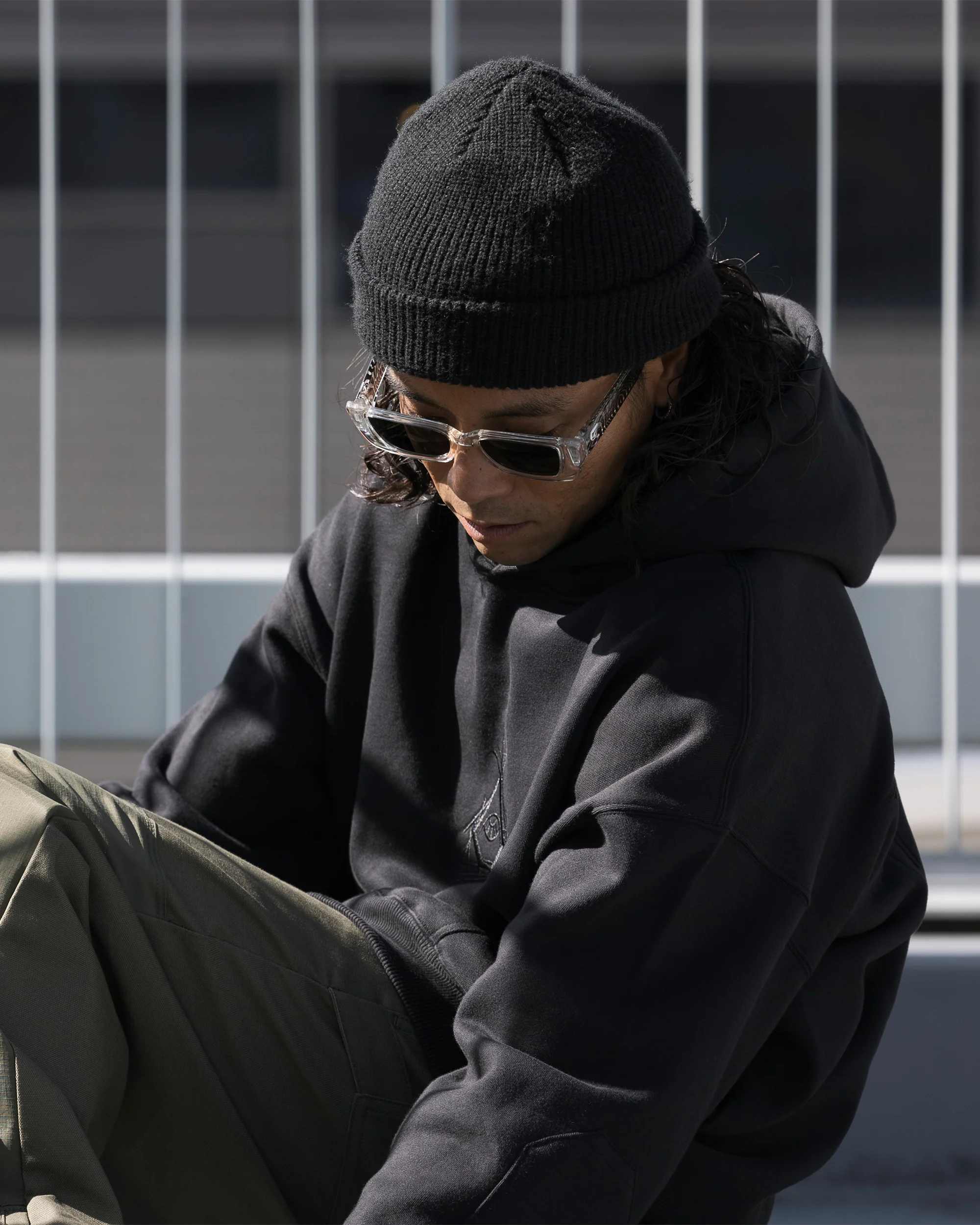 Iguchi Hoodie - Black - Image 13