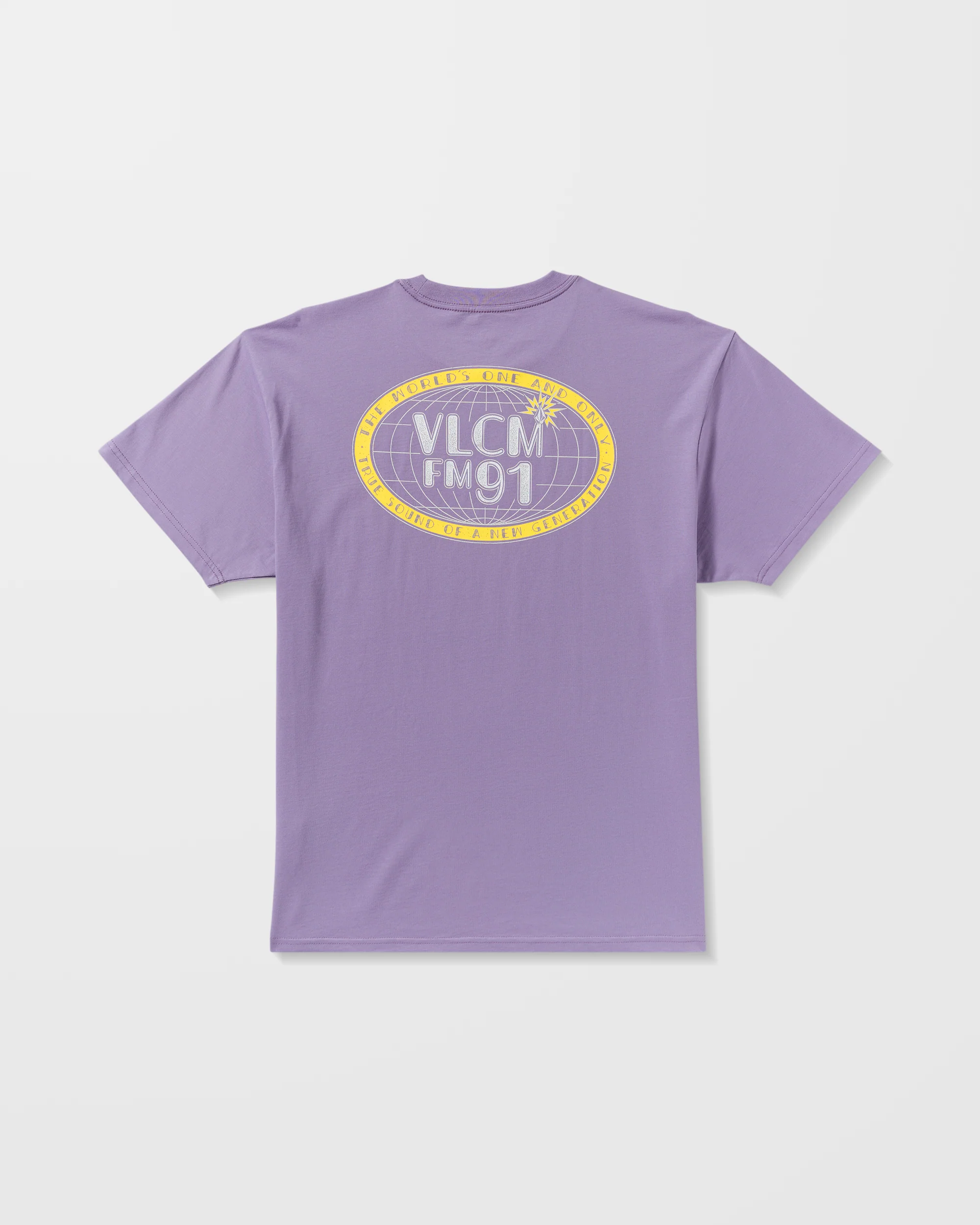 Tune In T-Shirt - Purple Ash - Image 7