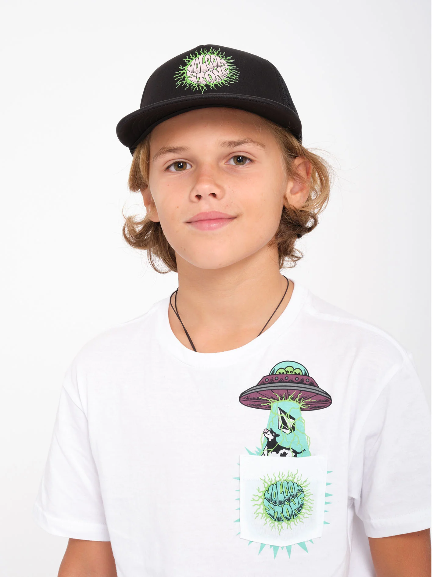 Udder Space T-Shirt - White - (KIDS) - Image 4