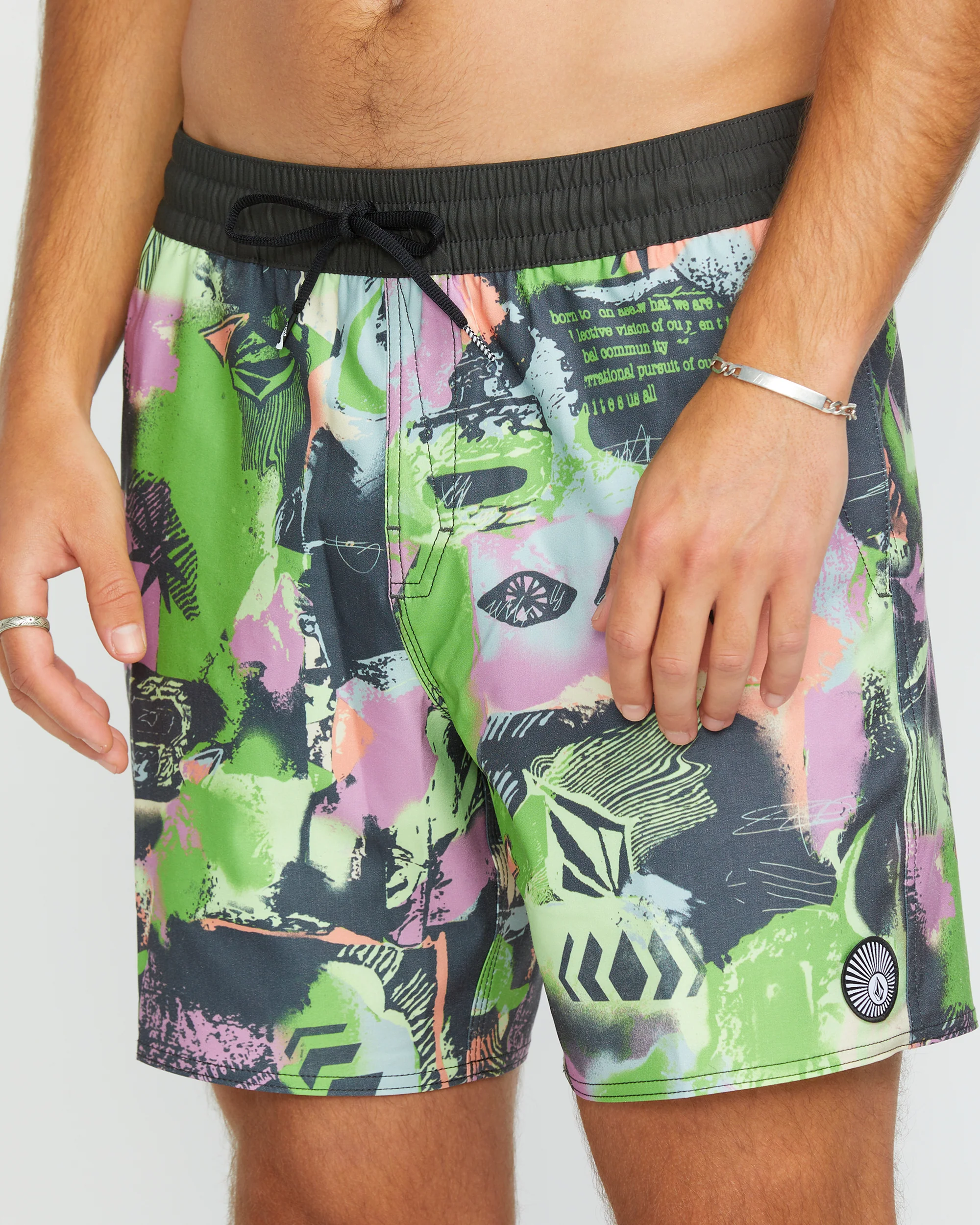 Unite Stoney Trunk 17" Boardshort - STEEL PURPLE - Image 3