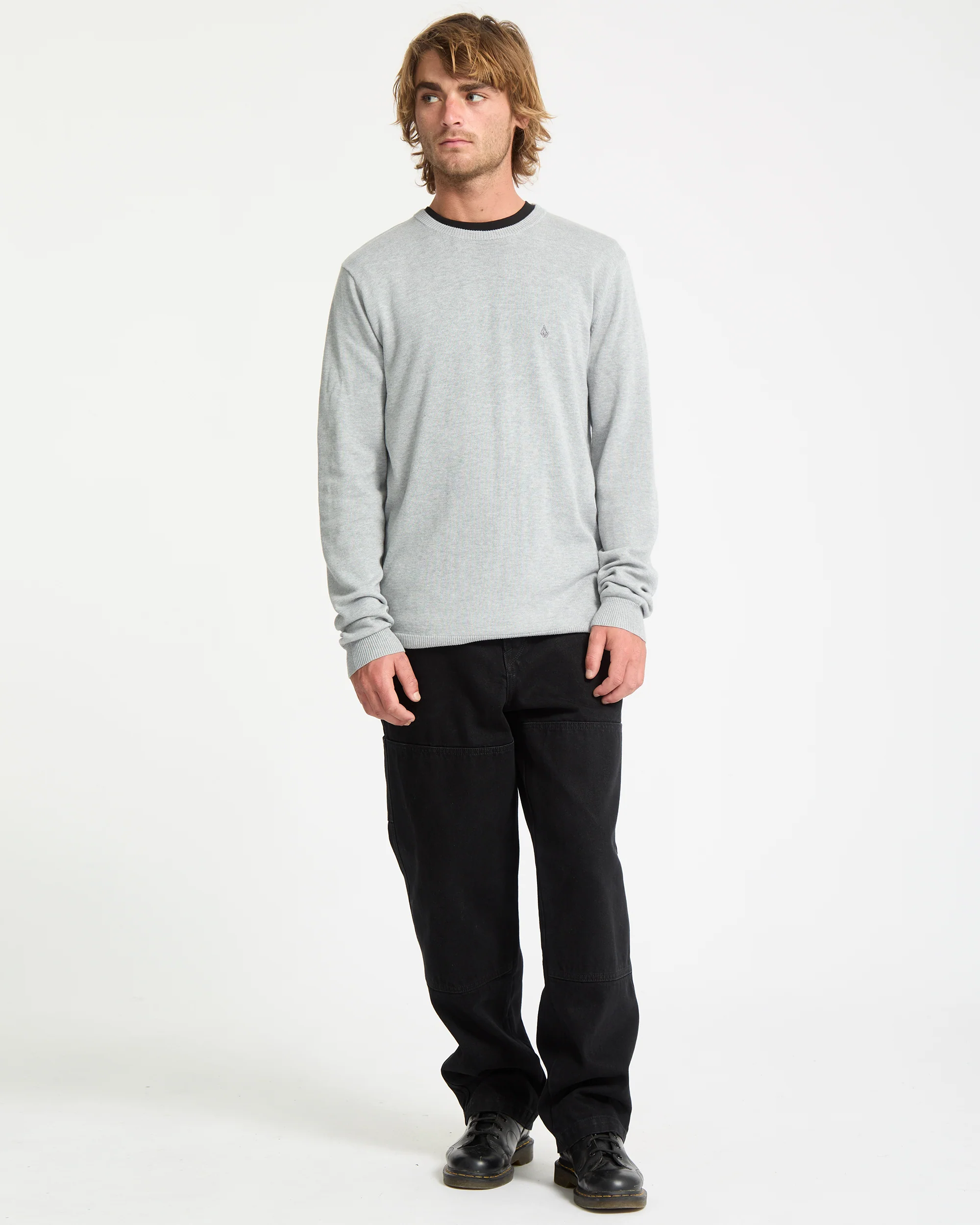 Uperstand Sweater - Light Grey Heather - Image 4